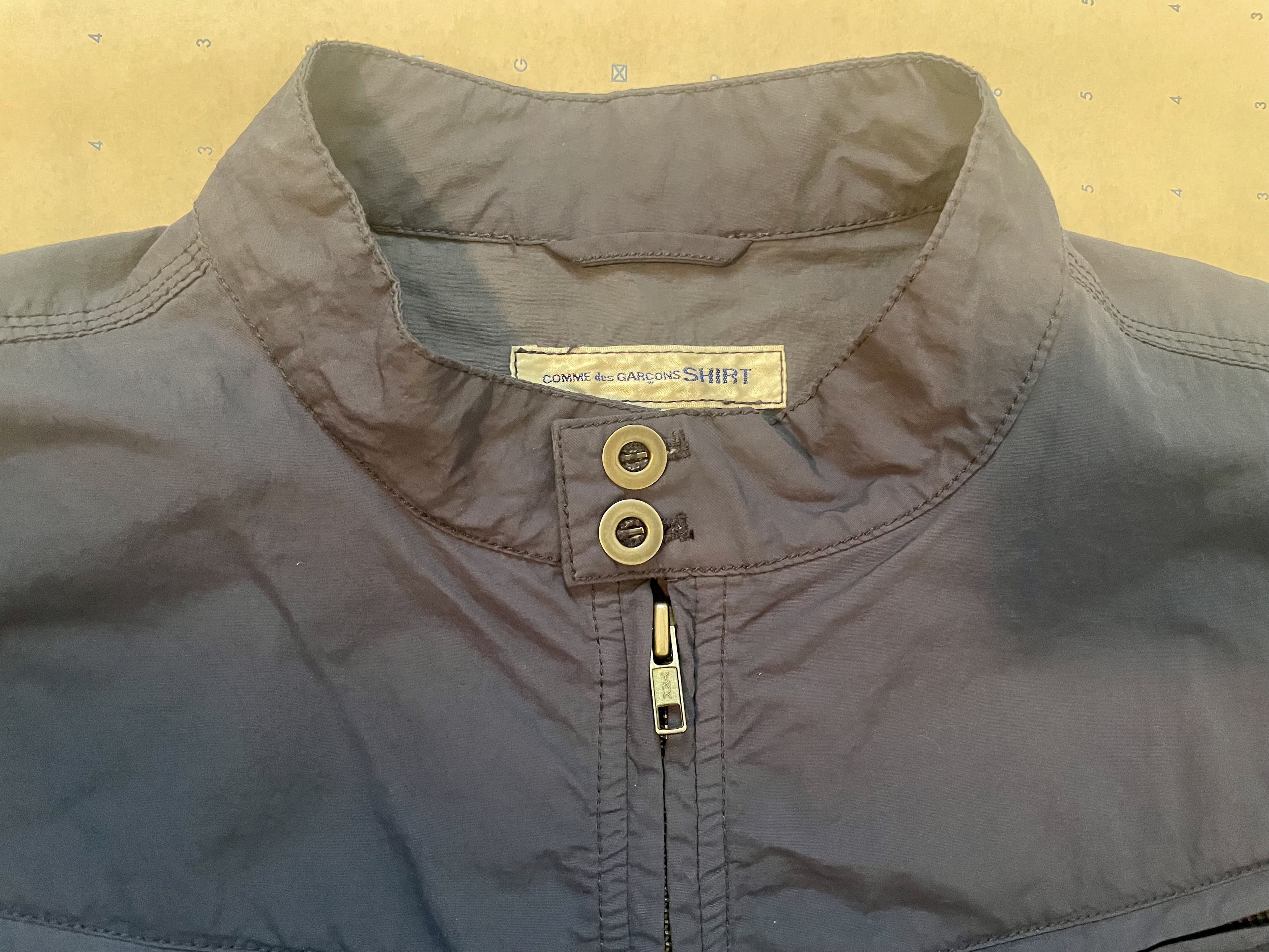 Comme des Garcons SHIRT Comme des Garçons SHIRT lightweight zip-front jacket Size US M / EU 48-50 / 2 - 3 Thumbnail