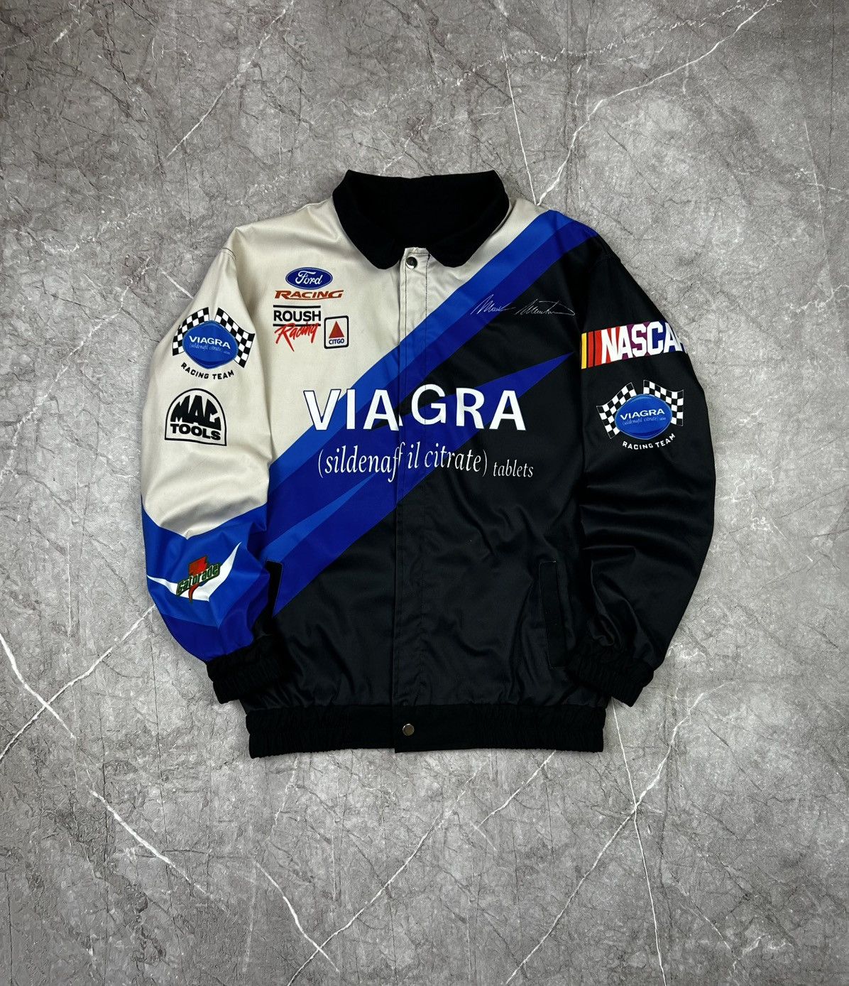 NASCAR Vintage Racing Jacket Ford / Nascar / Viagra Size US M / EU 48-50 / 2 - 3 Thumbnail