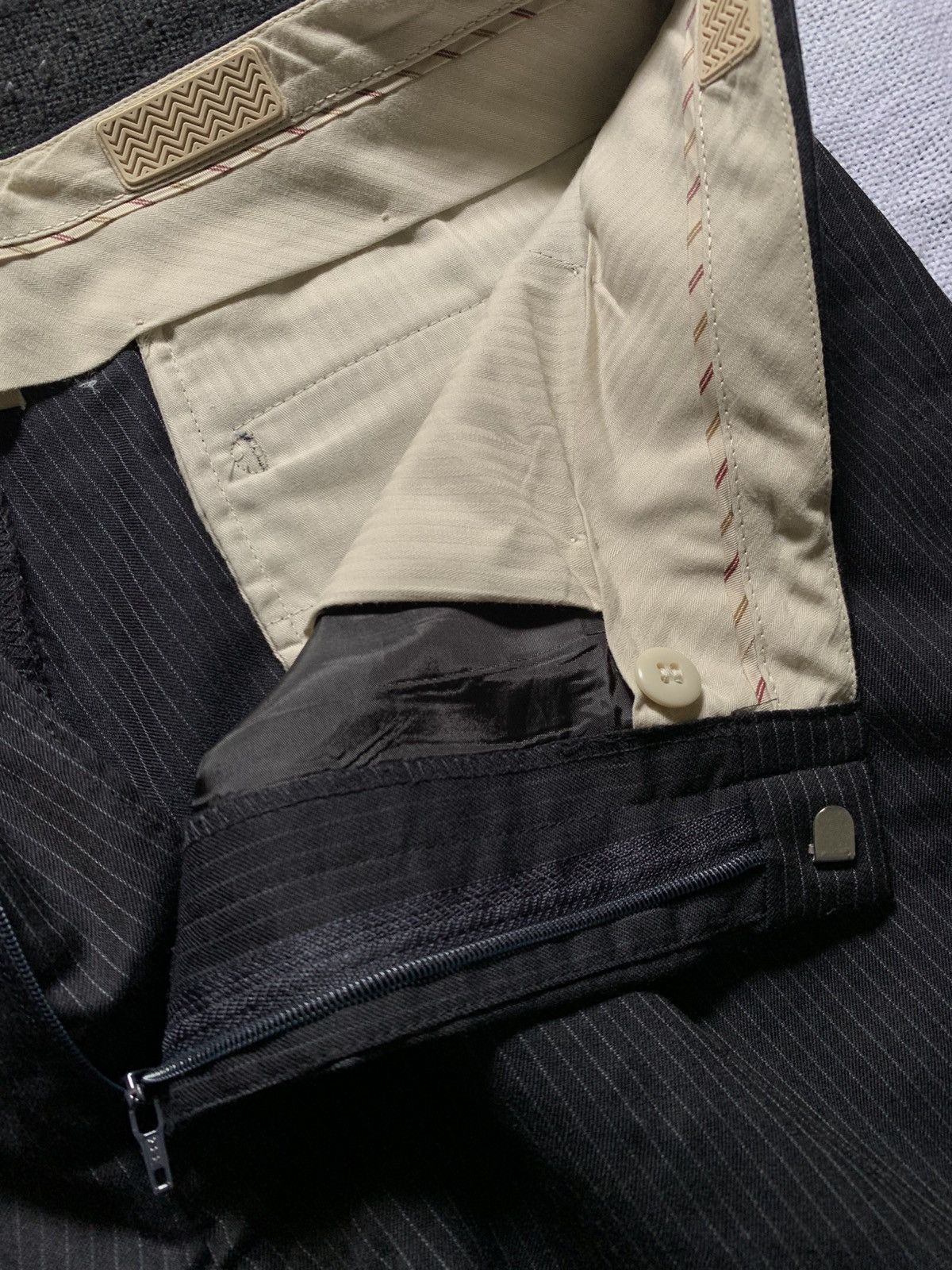 Other Vintage 1990s / Early Y2K Christian Orani pinstripe trousers Size US 36 / EU 52 - 8 Thumbnail