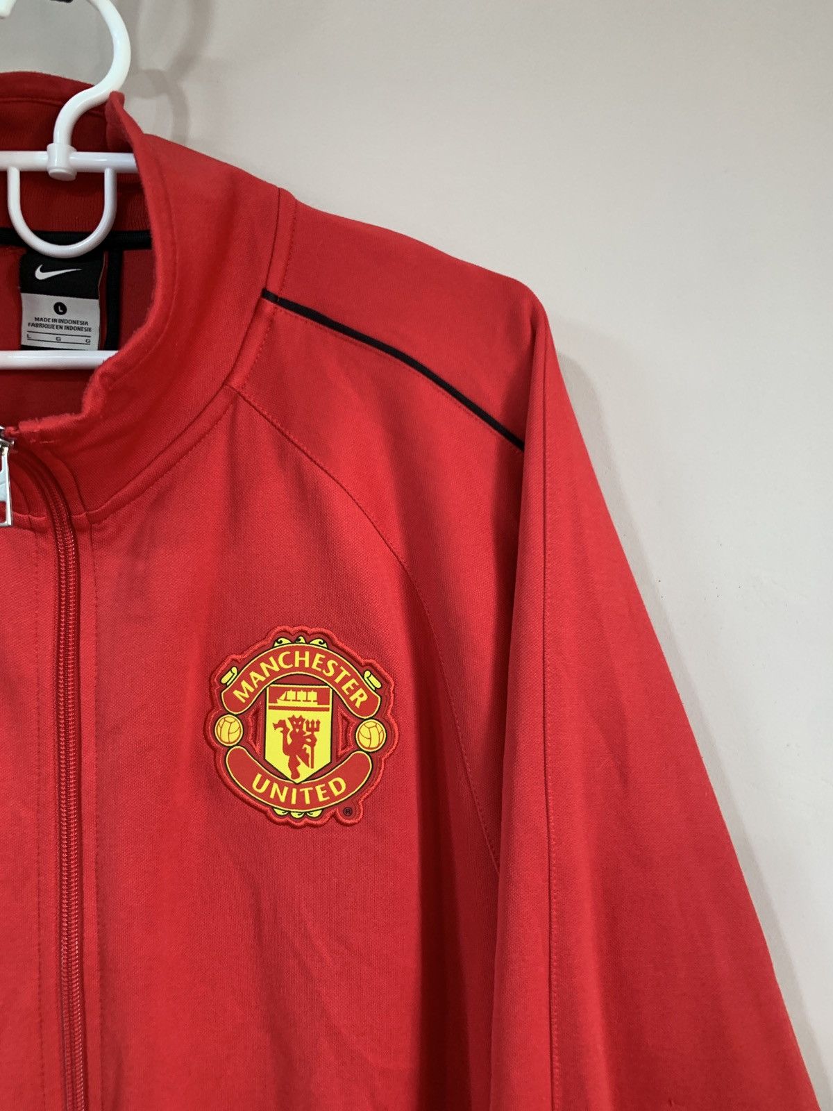 Nike Manchester United Training Football Nike Full Zip Jacket L Size US L / EU 52-54 / 3 - 3 Thumbnail