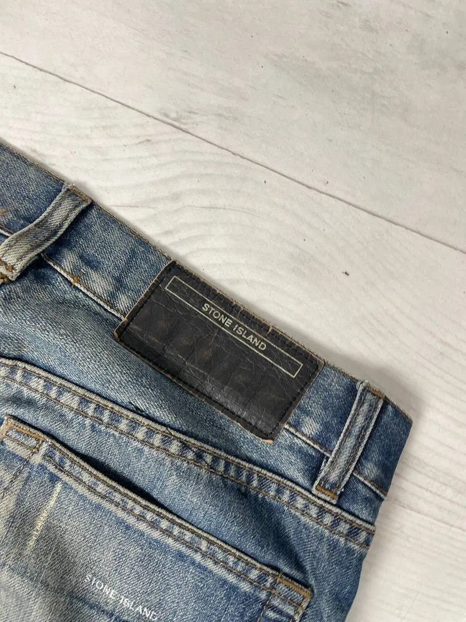 Stone Island Vintage Stone Island Denim Jeans 90s Size US 34 / EU 50 - 20 Thumbnail