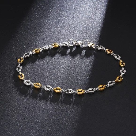 Other Stainless Steel Coffee Chain Bracelet Size ONE SIZE - 2 Thumbnail