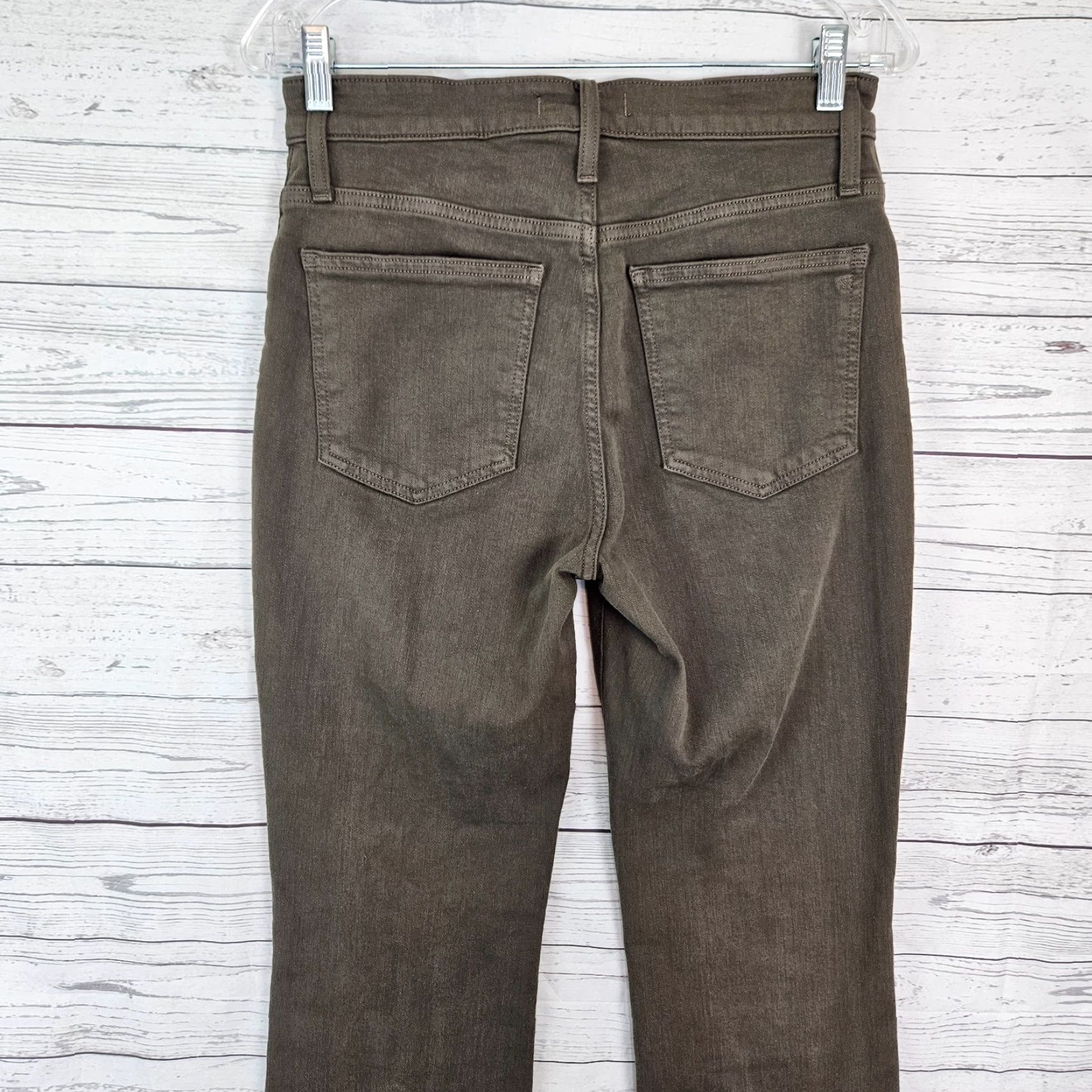 Madewell Madewell Womens Jeans Mid Rise Kick Out Size 27 Driftwood Brown Denim Size 27" / US 4 / IT 40 - 4 Thumbnail