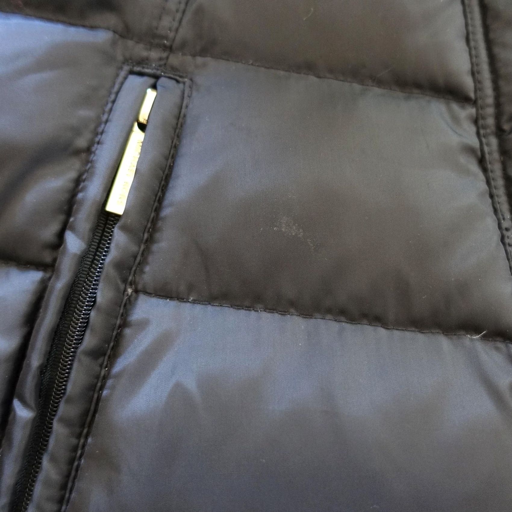 Michael Kors VINTAGE? No — Michael Kors Coat Womens XL Black Down Puffer Hooded Faux Fur Long Parka Puff MK Size XL / US 12-14 / IT 48-50 - 5 Thumbnail