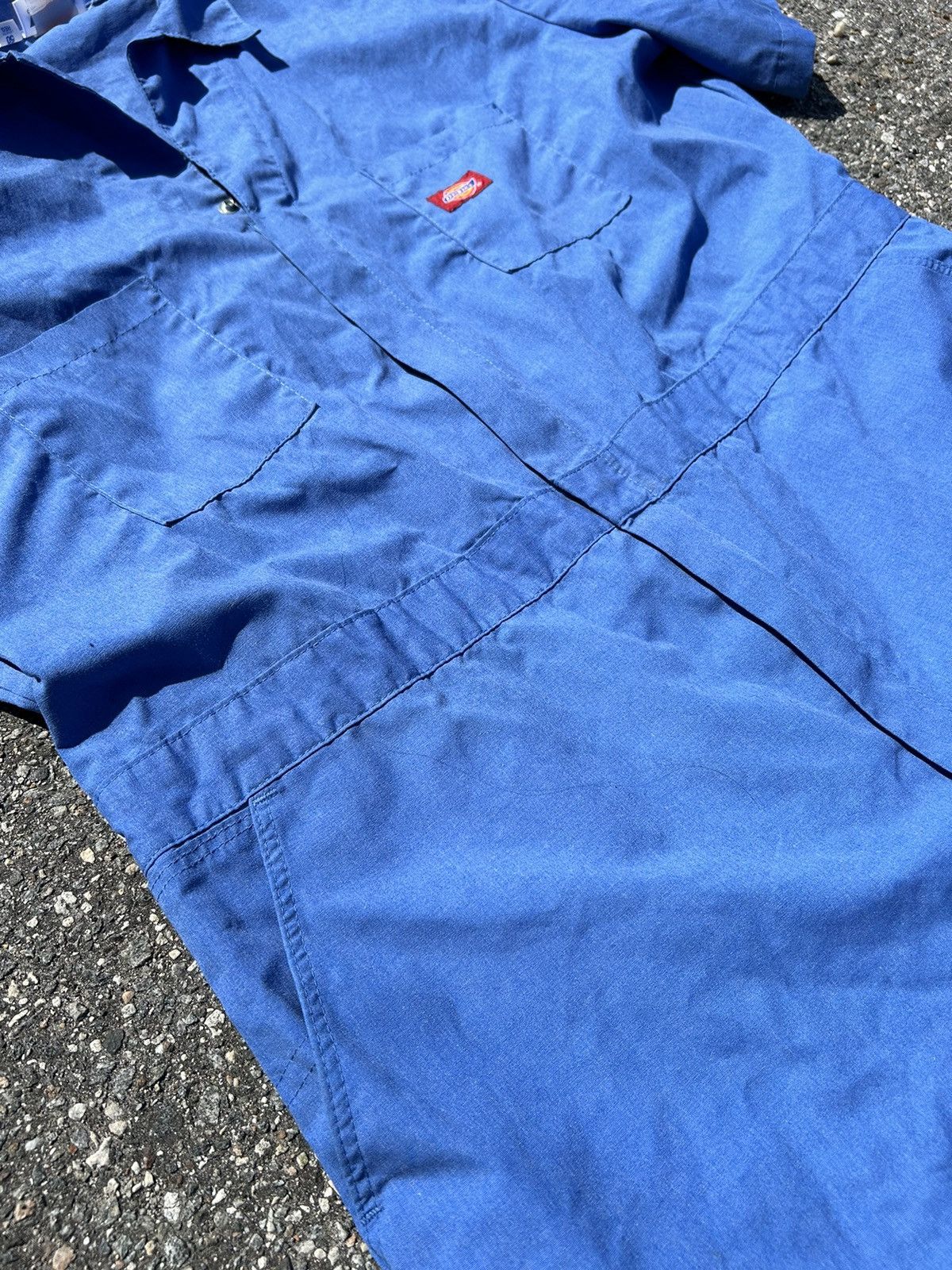 Dickies 80's Dickies Blue Blended Work Coveralls Size US 34 / EU 50 - 4 Thumbnail