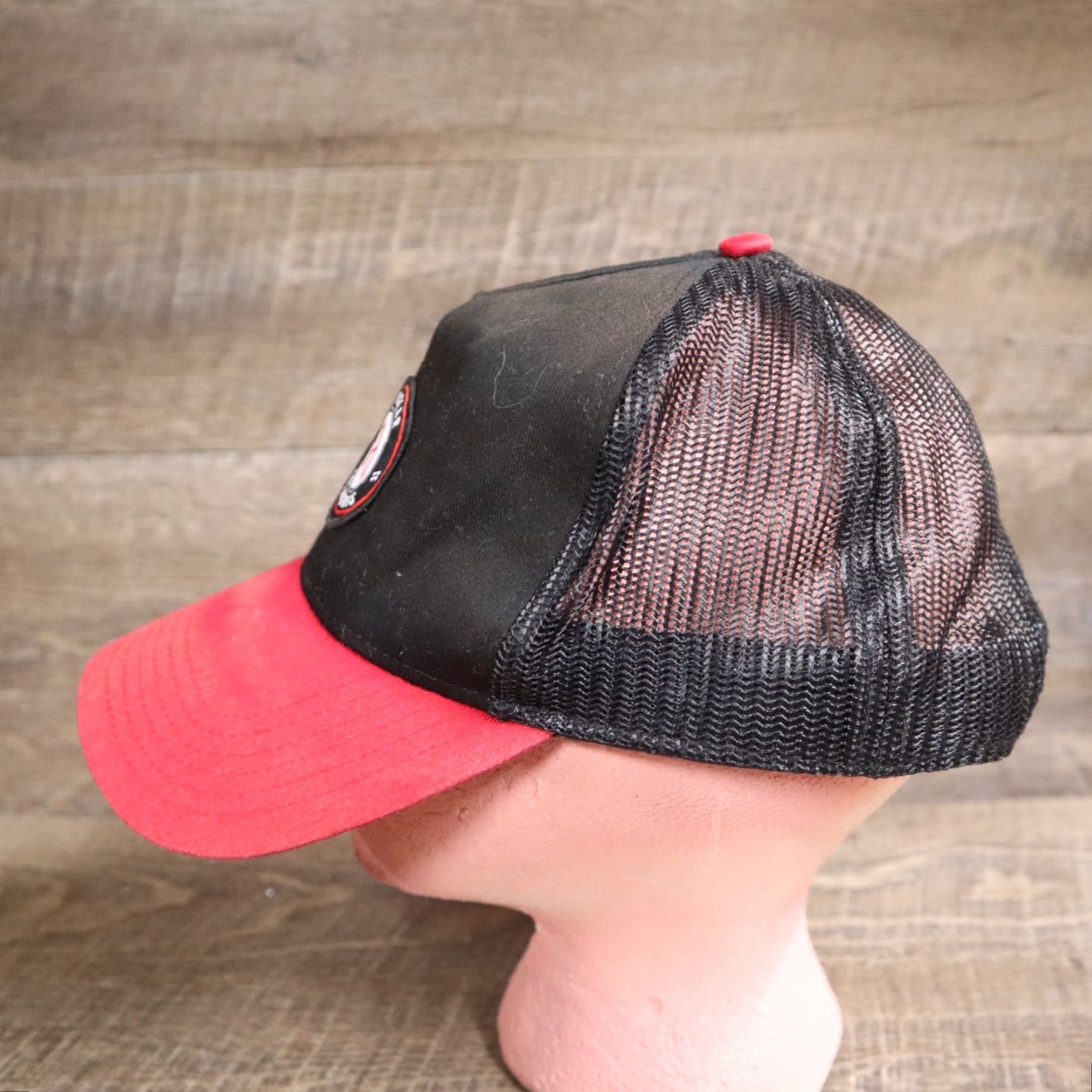 Vintage Raw Gear Hat Adult Adjustable Black White Snap Back Cap Size ONE SIZE - 5 Thumbnail