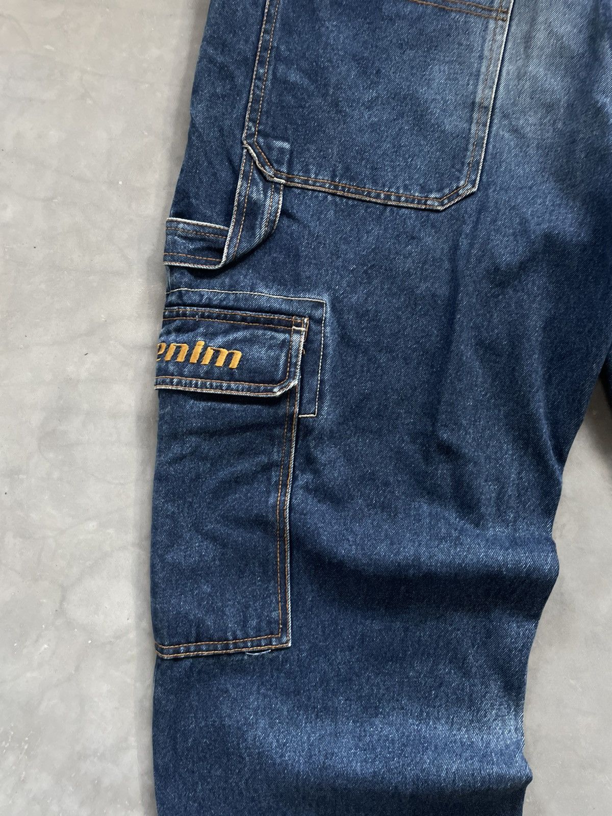 Other Vintage Y2k Johnny Blaze Baggy Cargo Carpenter Jeans Pant Size US 39 - 12 Thumbnail