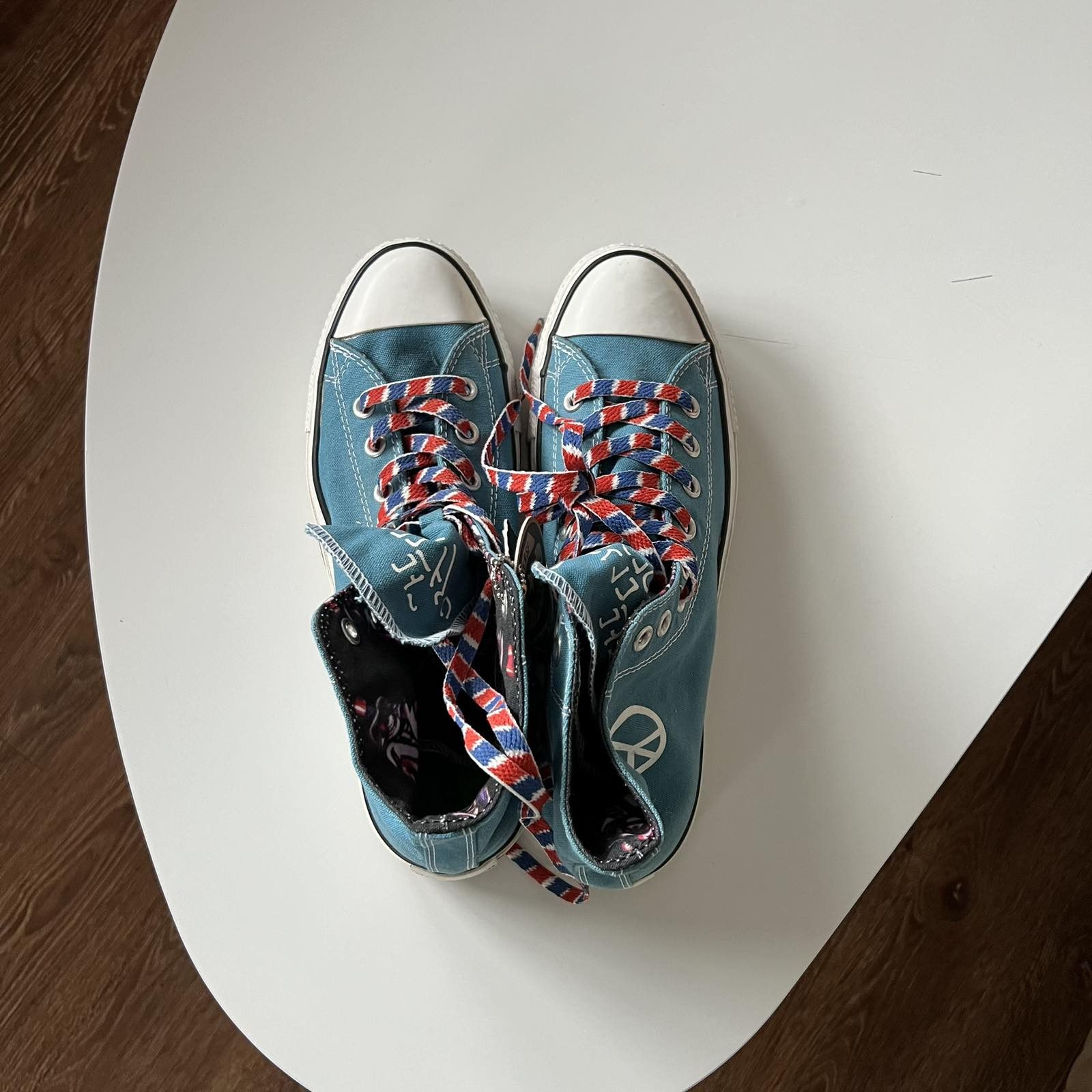 Band Tees RARE 2007 CONVERSE X GRATEFUL DEAD COLLECTION Sneakers SZ 43 Size US 9.5 / EU 42-43 - 4 Thumbnail