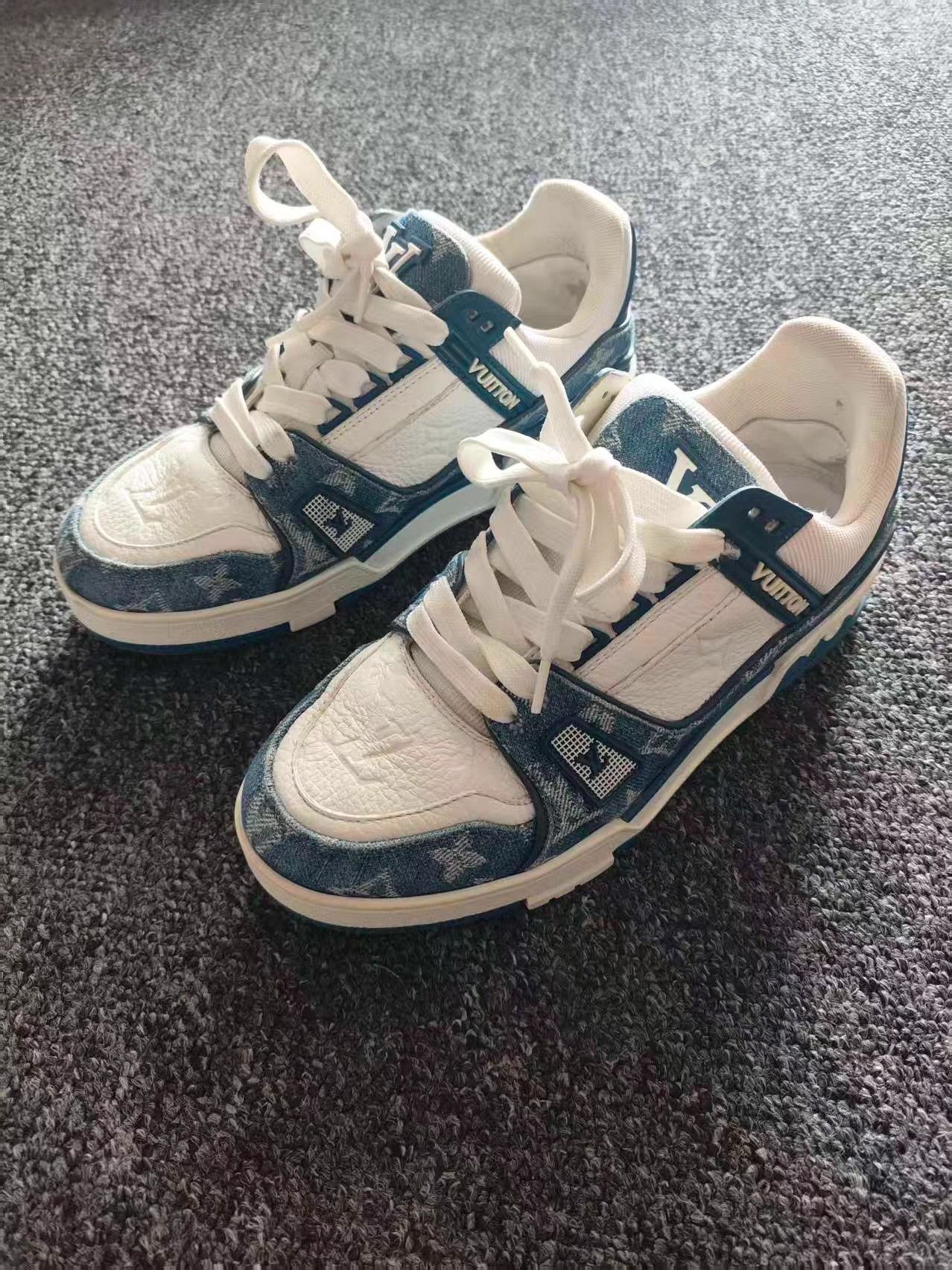 Louis Vuitton Louis Vuitton Trainer Fashion Low-Top Sneakers K13 Size US 7.5 / IT 37.5 - 2 Thumbnail