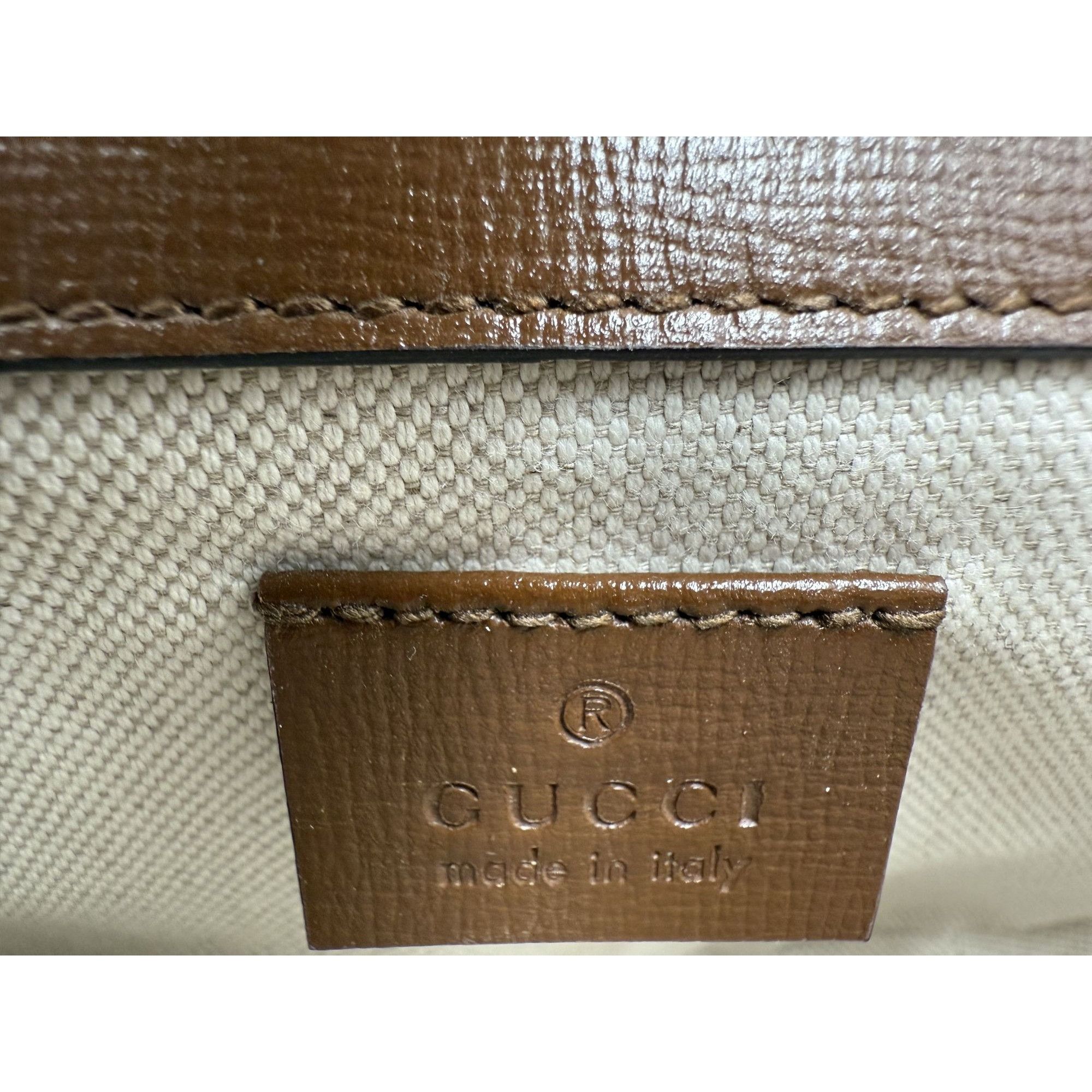 Gucci Gucci Crossbody Bag With Adjustable Strap & Monogram Canvas Size ONE SIZE - 9 Thumbnail