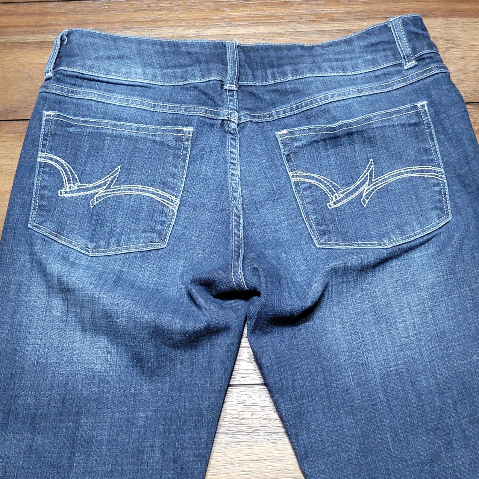 Wrangler Wrangler Boot Cut Denim Jeans - Size Junior 9 X 34 Size 32" / US 10 / IT 46 - 4 Thumbnail