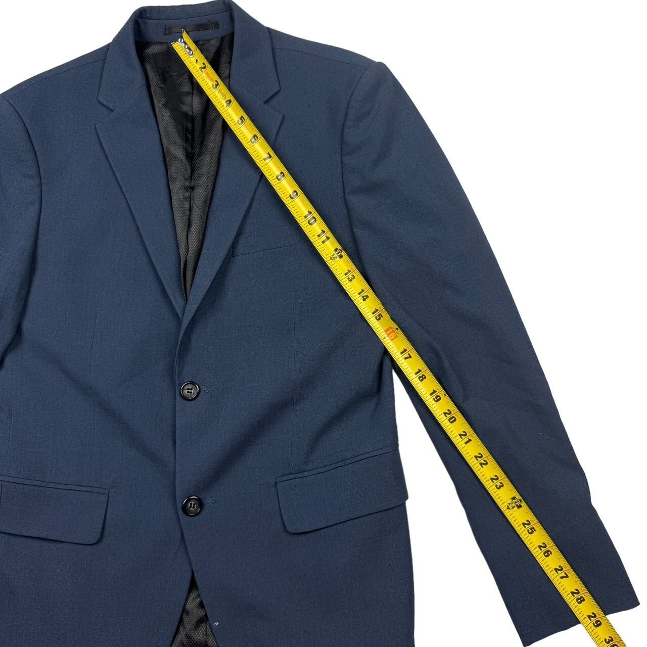 Lindbergh Lindbergh White Men's 2 Piece Slim Fit Suit Size 36R - 9 Thumbnail