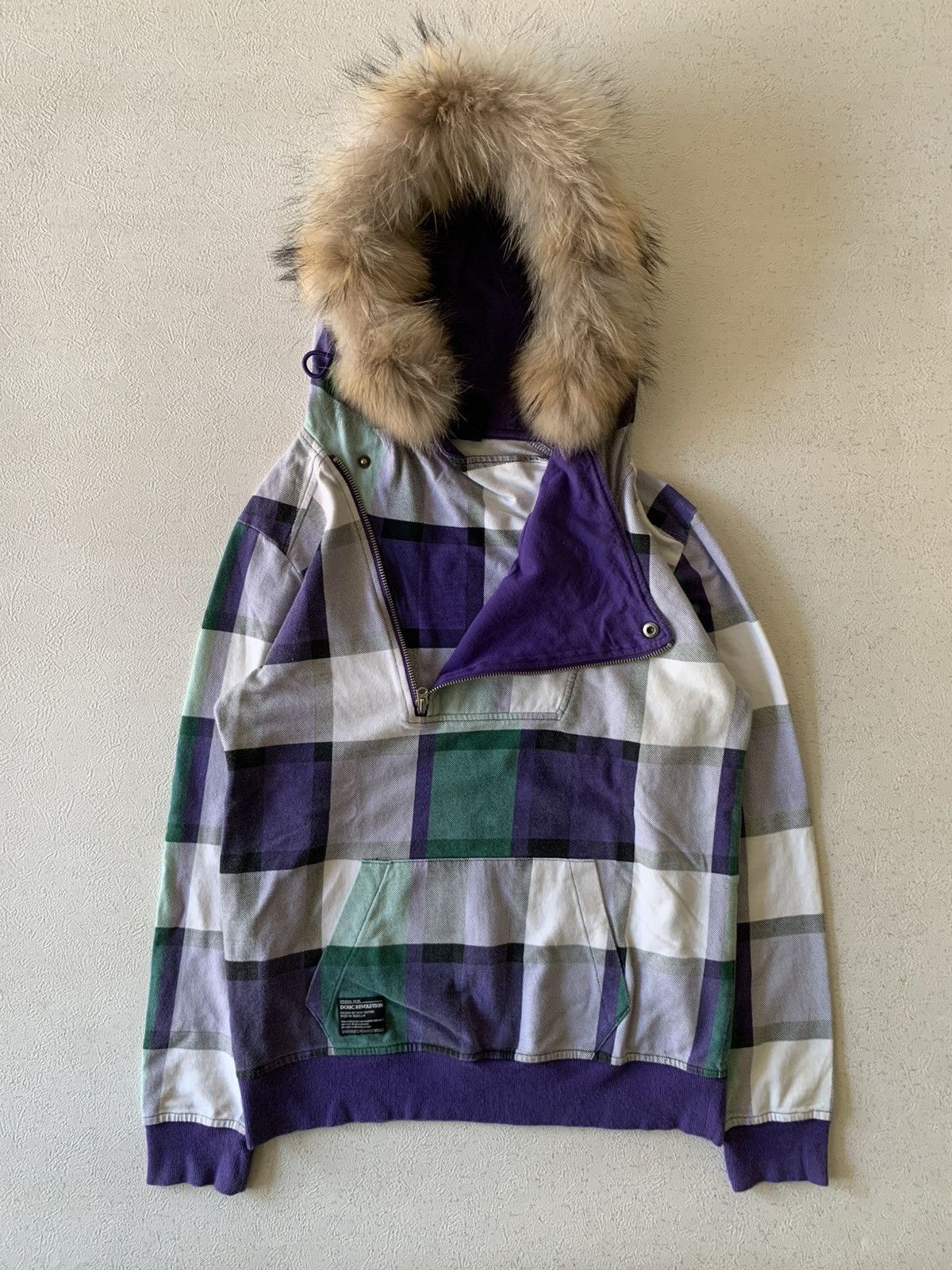 Japanese Brand RARE DOHC REVOLUTION VKEI FUR HOODIE IFSIXWASNINE LGB STYLE Size US M / EU 48-50 / 2 - 4 Thumbnail