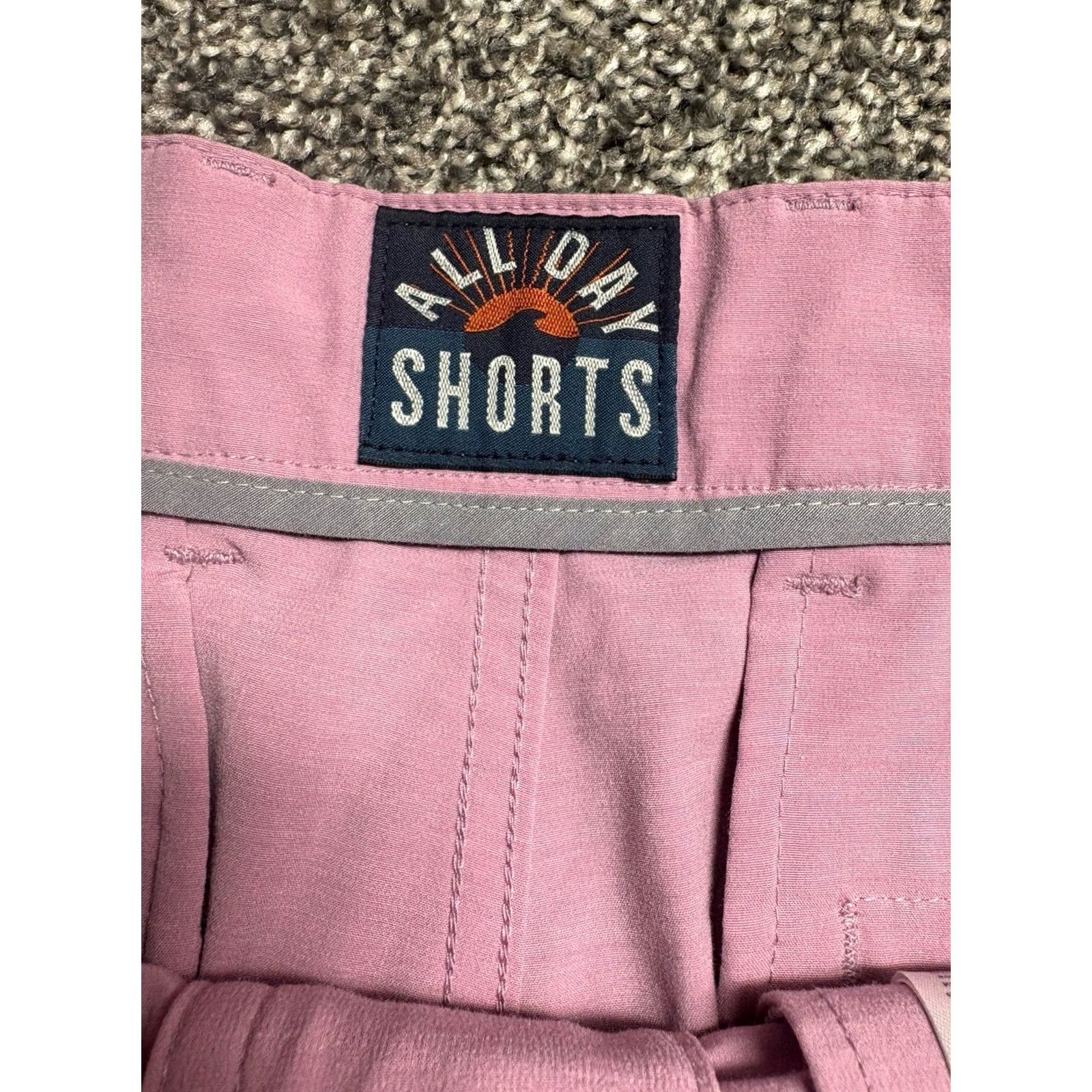 Faherty Faherty All Day Shorts Mens 30 Pink Stretch Performance Coral Drawstrings Size US 30 / EU 46 - 2 Thumbnail