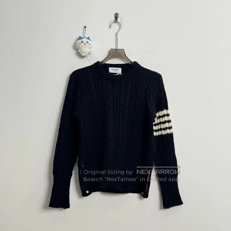 Thom Browne Thom Browne Wool and Mohair Sweater Size US S / EU 44-46 / 1 - 1 Thumbnail
