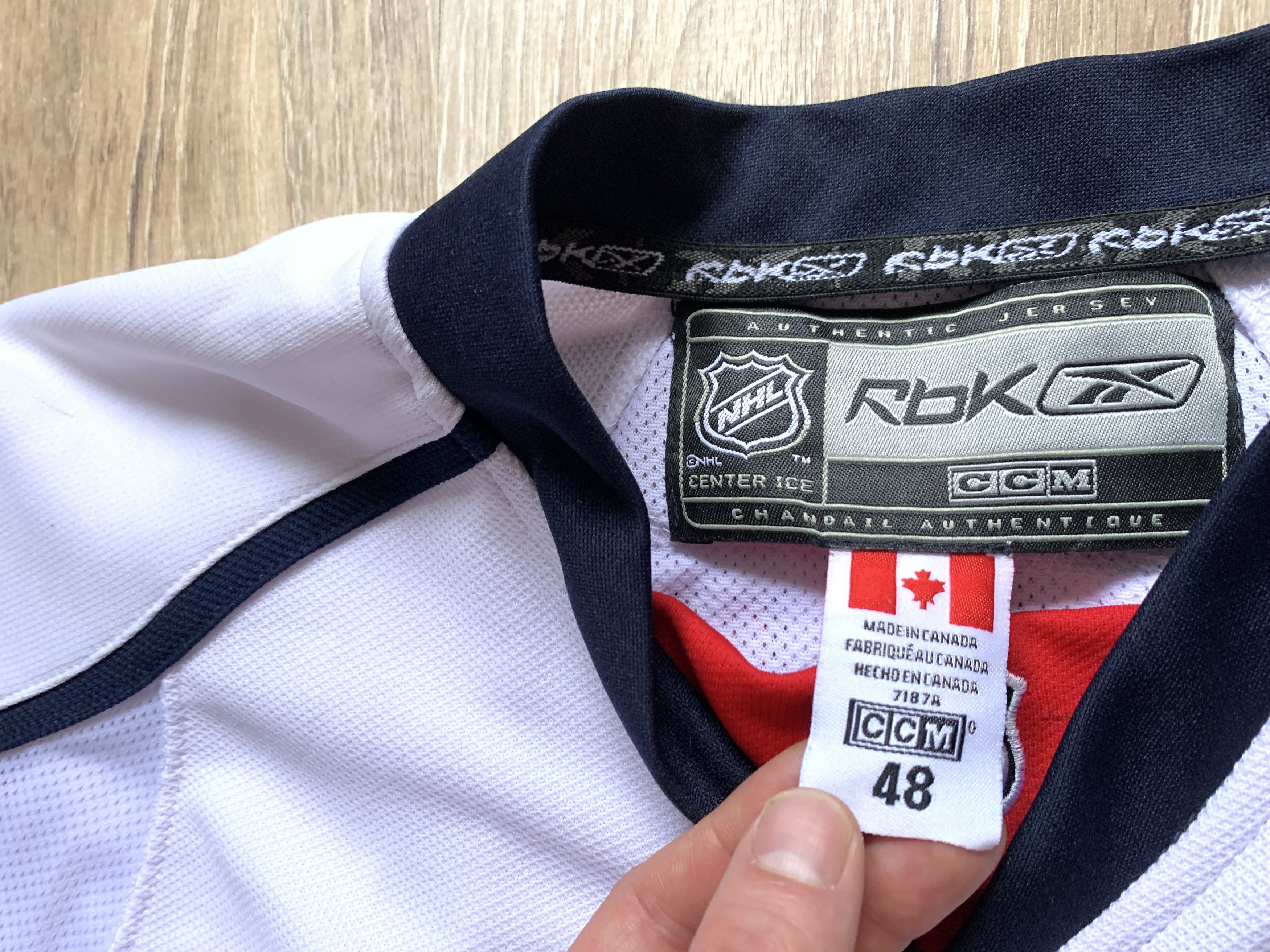 Ccm × NHL × Reebok Reebok Washington Capitals Alexander Ovechkin #8 Jersey Size US M / EU 48-50 / 2 - 7 Thumbnail