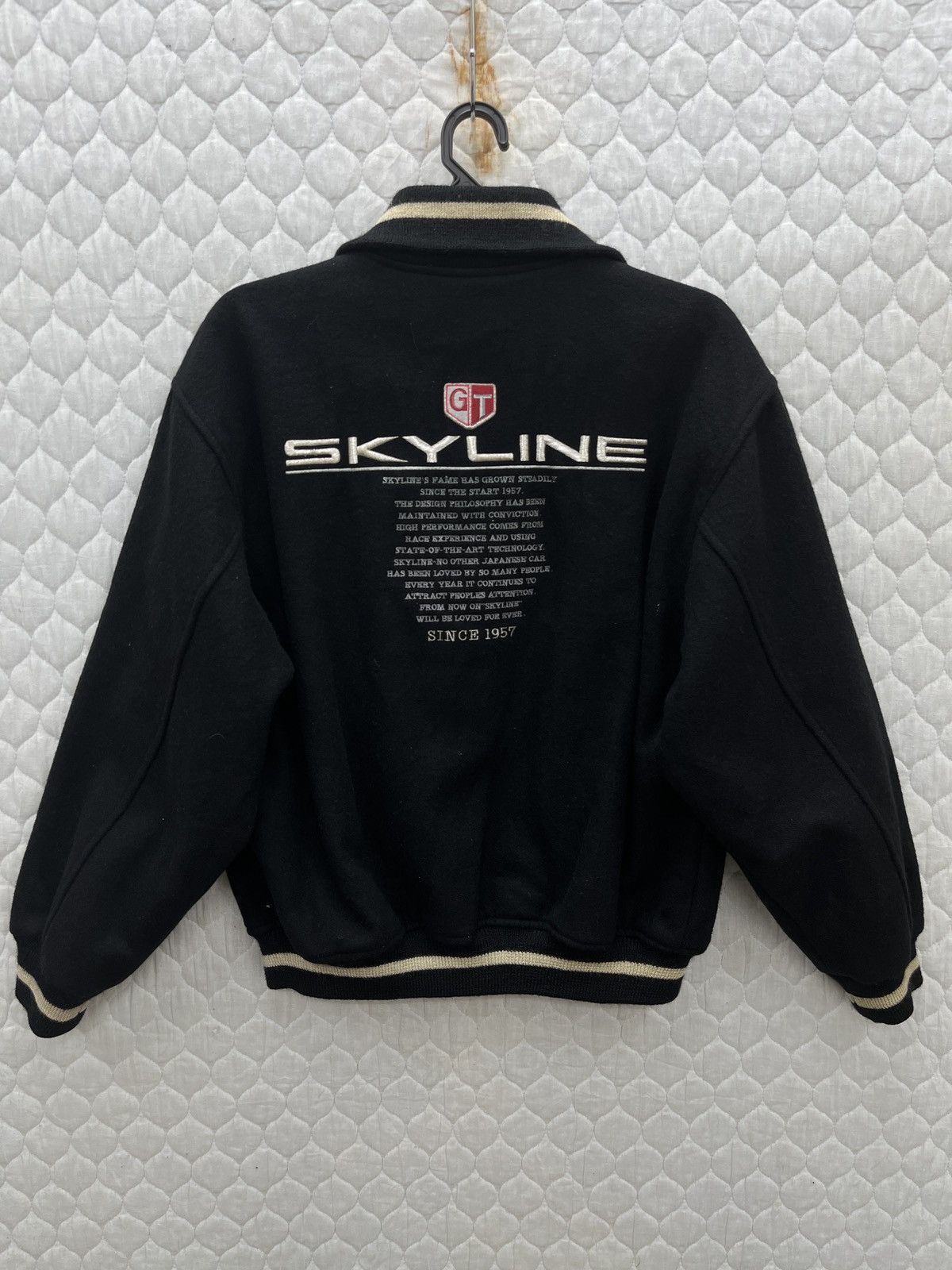 Issey Miyake 🔥🔥🔥ARCHIVE VINTAGE SKYLINE GT VARSITY JACKET Size US M / EU 48-50 / 2 - 1 Thumbnail