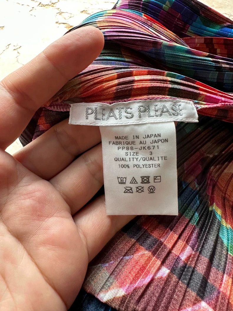 Issey Miyake Issey Miyake Rainbow top Size L / US 10 / IT 46 - 4 Thumbnail