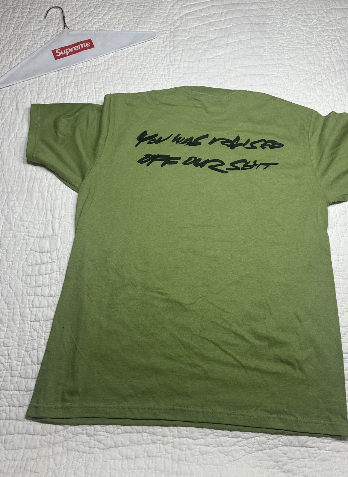 Supreme SUPREME FUTURA TEE BRAND NEW- GREEN/MEDIUM Size US M / EU 48-50 / 2 - 5 Thumbnail