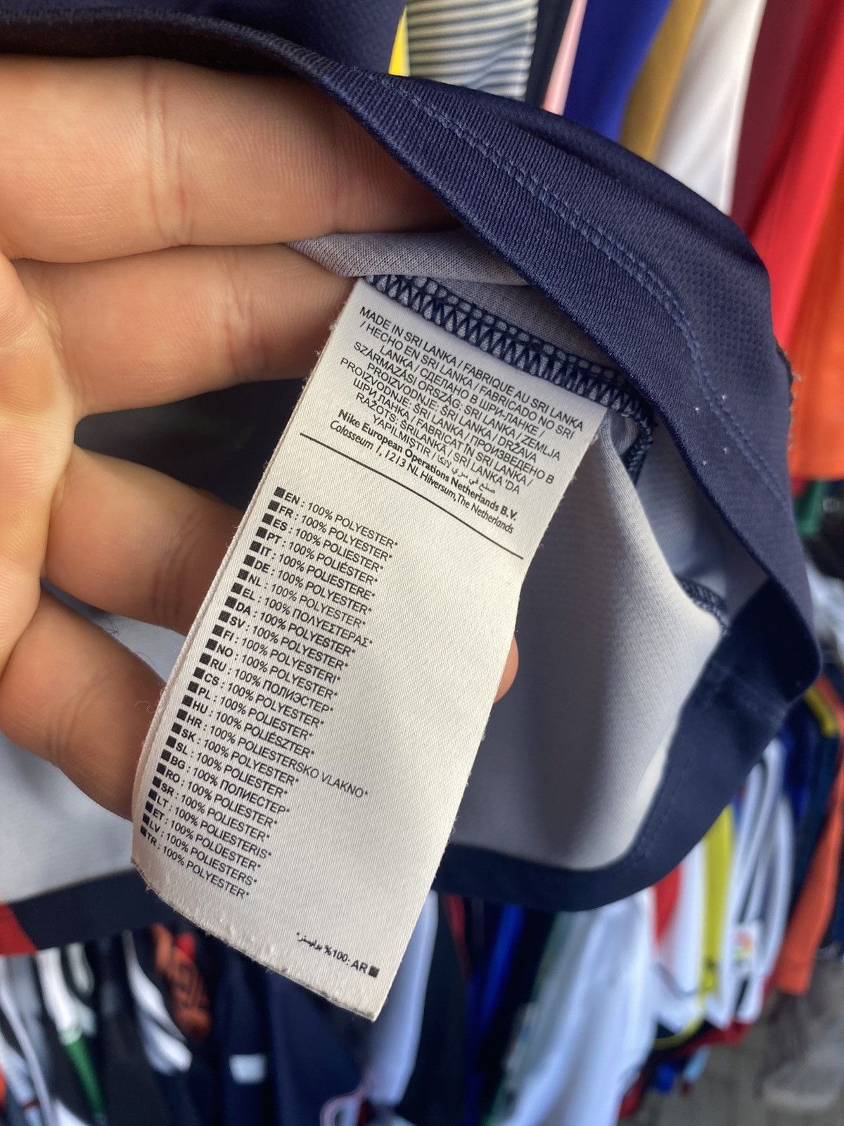 Nike 2014/15 NIKE PARIS SAINT GERMANY HOME SOCCER FOOTBALL JERSEY Size US M / EU 48-50 / 2 - 8 Thumbnail
