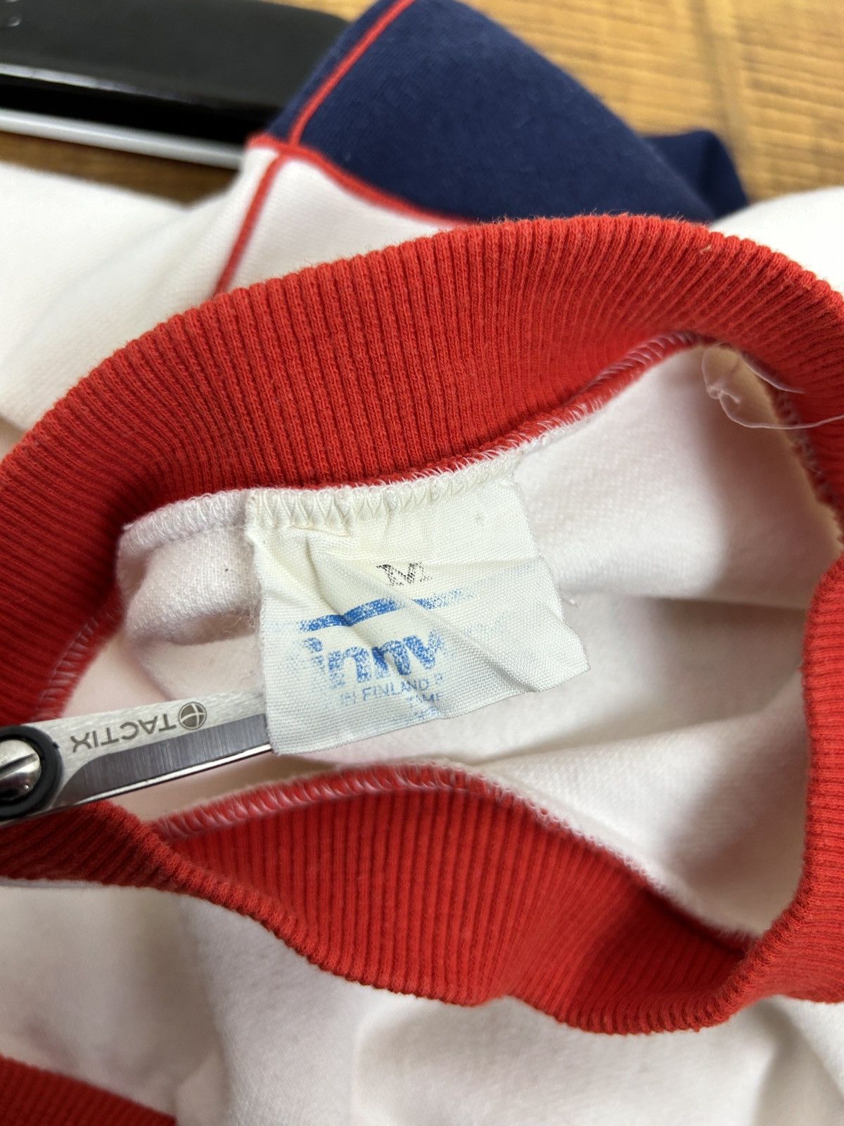 USA Olympics 80s Vintage Moscow 1980 Olympics Finland Team Sweatshirt Size US M / EU 48-50 / 2 - 9 Thumbnail