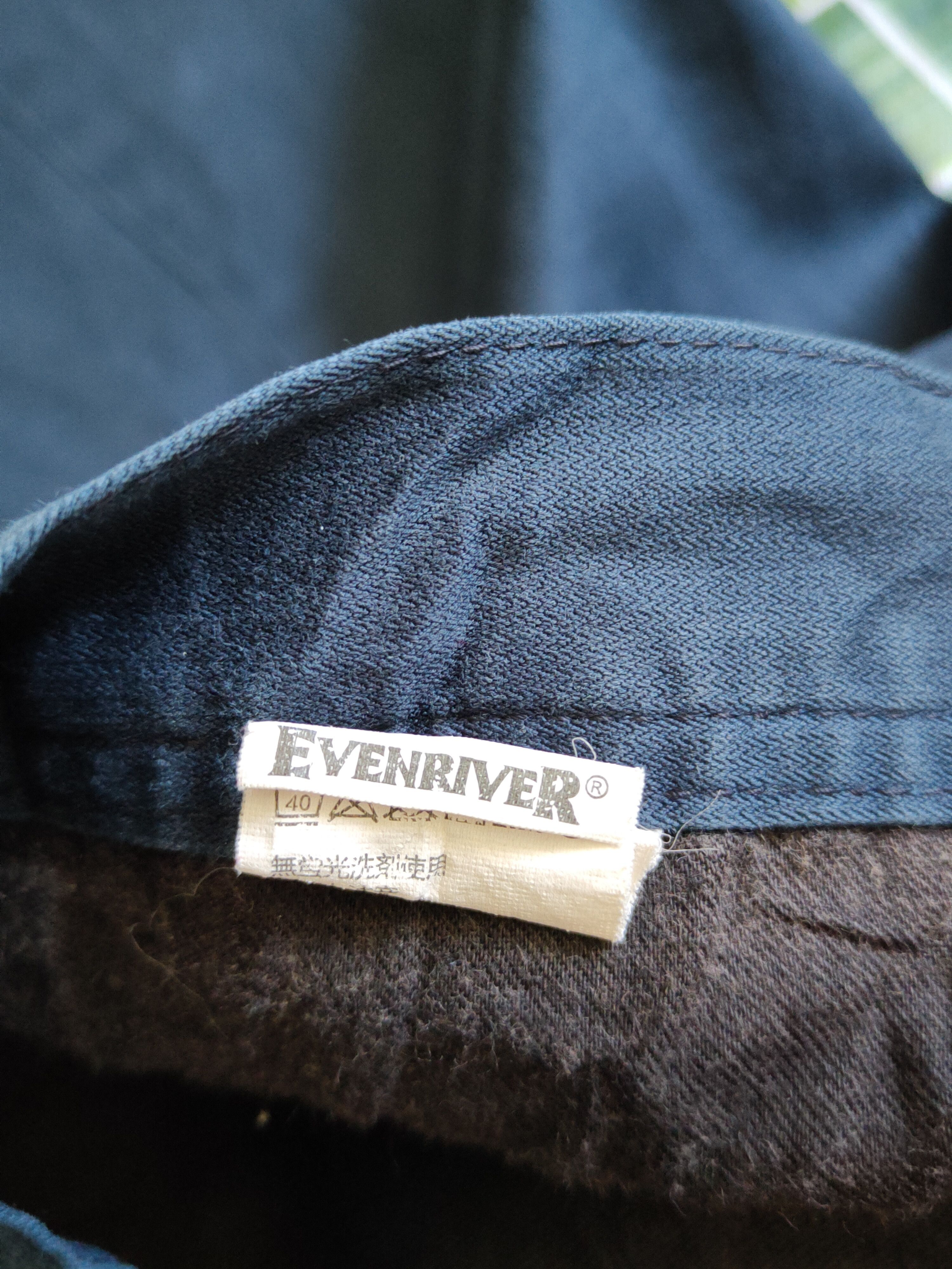 Japanese Brand Evenriver Dark Blue Multipocket Tactical Cargo Pants #S1449 Size US 32 / EU 48 - 15 Thumbnail