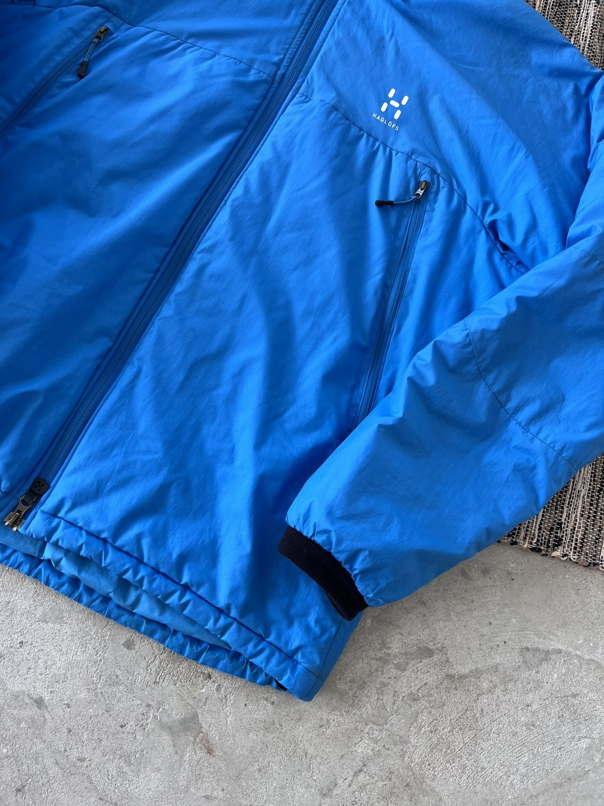 Haglofs Vintage Haglöfs Lightweight Down Jacket Blue outdoor Y2K Size US L / EU 52-54 / 3 - 8 Thumbnail