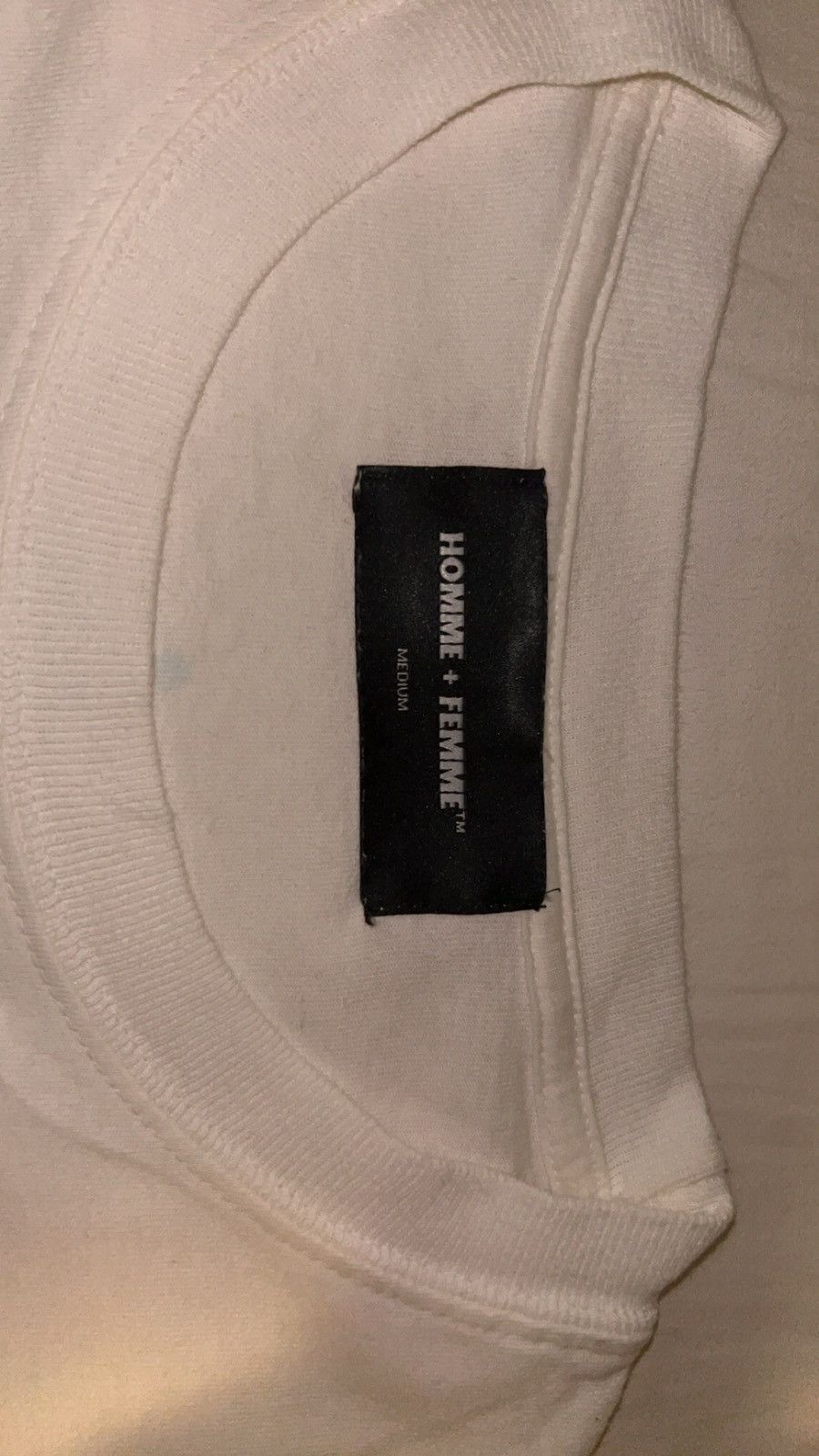 Homme + Femme La MEDIUM HOMME+FEMME TEE Size US M / EU 48-50 / 2 - 3 Thumbnail