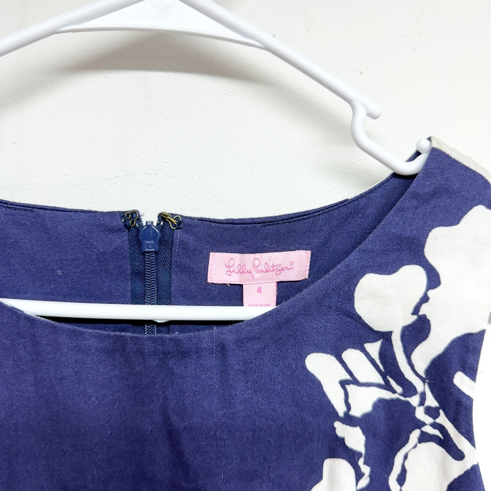 Lilly Pulitzer Lilly Pulitzer Women Floral Mini Sleeveless Dress Size 4 Size S / US 4 / IT 40 - 2 Thumbnail
