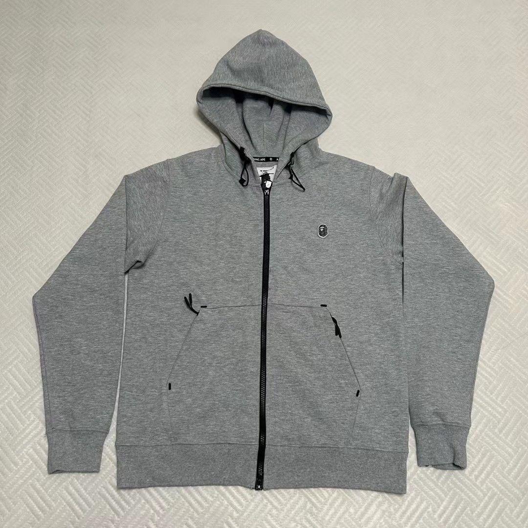 Bape DOUBLE KNIT HOODIE Size US M / EU 48-50 / 2 - 1 Thumbnail
