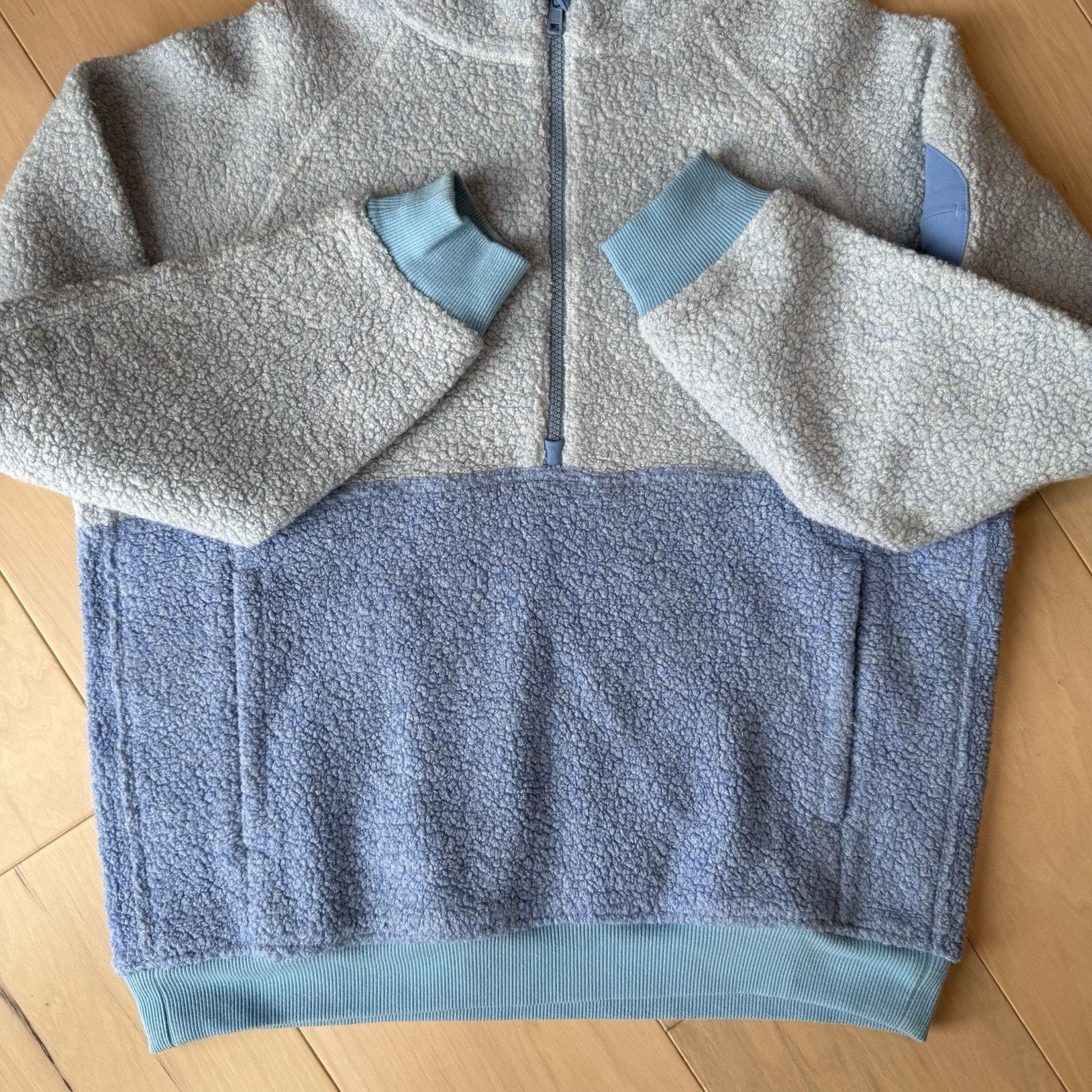 Outdoor Voices Outdoor Voices Megafleece 1/2 Zip Pullover Women's S Blue Size S / US 4 / IT 40 - 5 Thumbnail