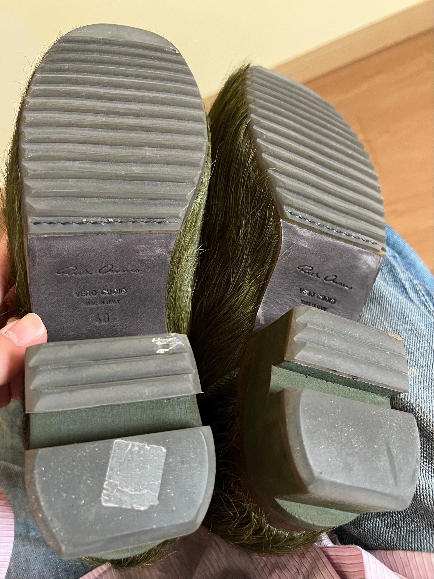 Hoka x Engineered Garments Bondi L horsehair