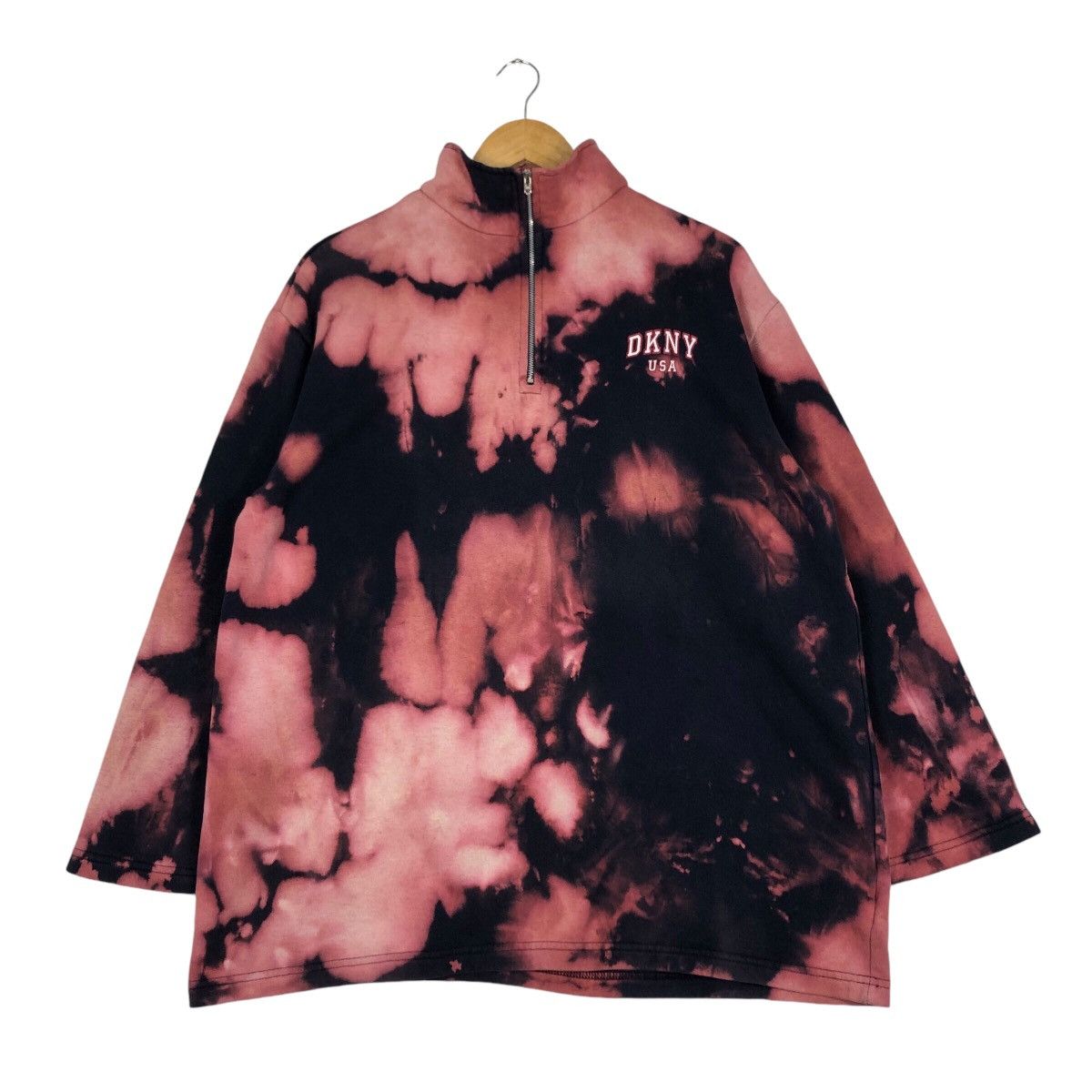 DKNY × Vintage Vintage DKNY Rework Sweatshirt Jumper Large Size Size US L / EU 52-54 / 3 - 1 Thumbnail