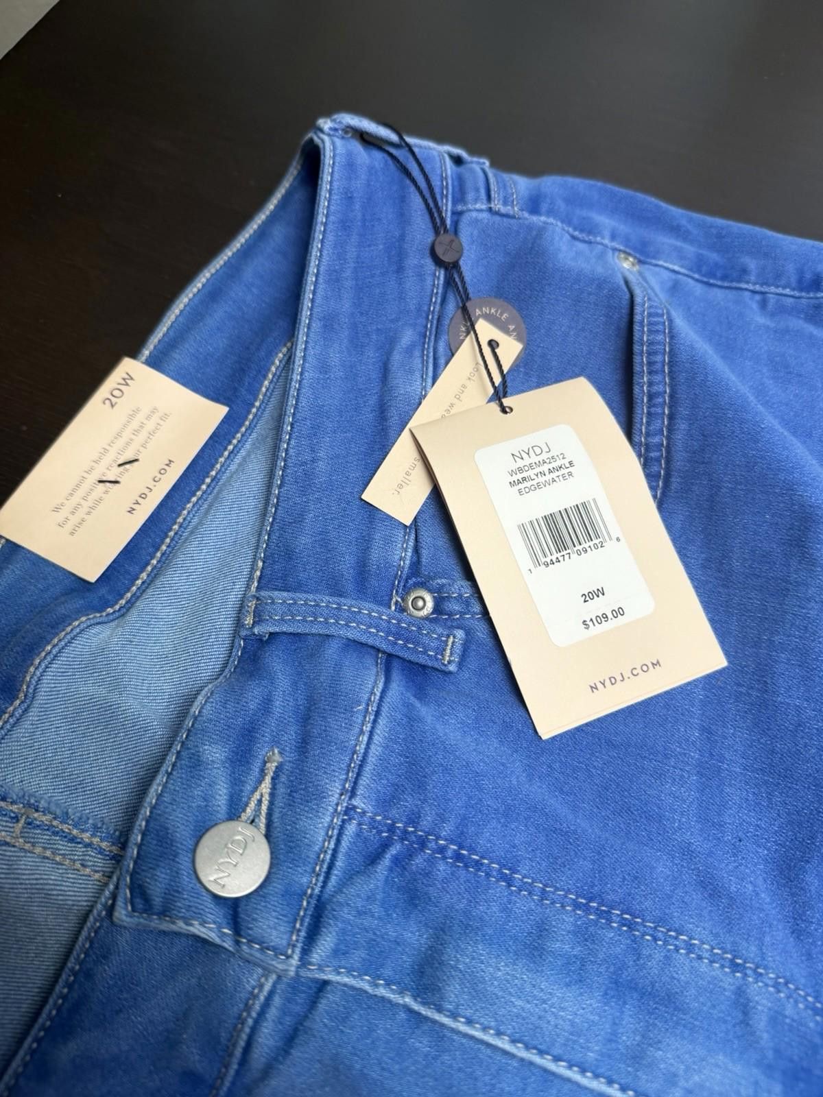 Other NYDJ Womens Jeans Cool Embrace 20W NWT Lift Tuck 20W Size 42" / US 20 - 8 Thumbnail
