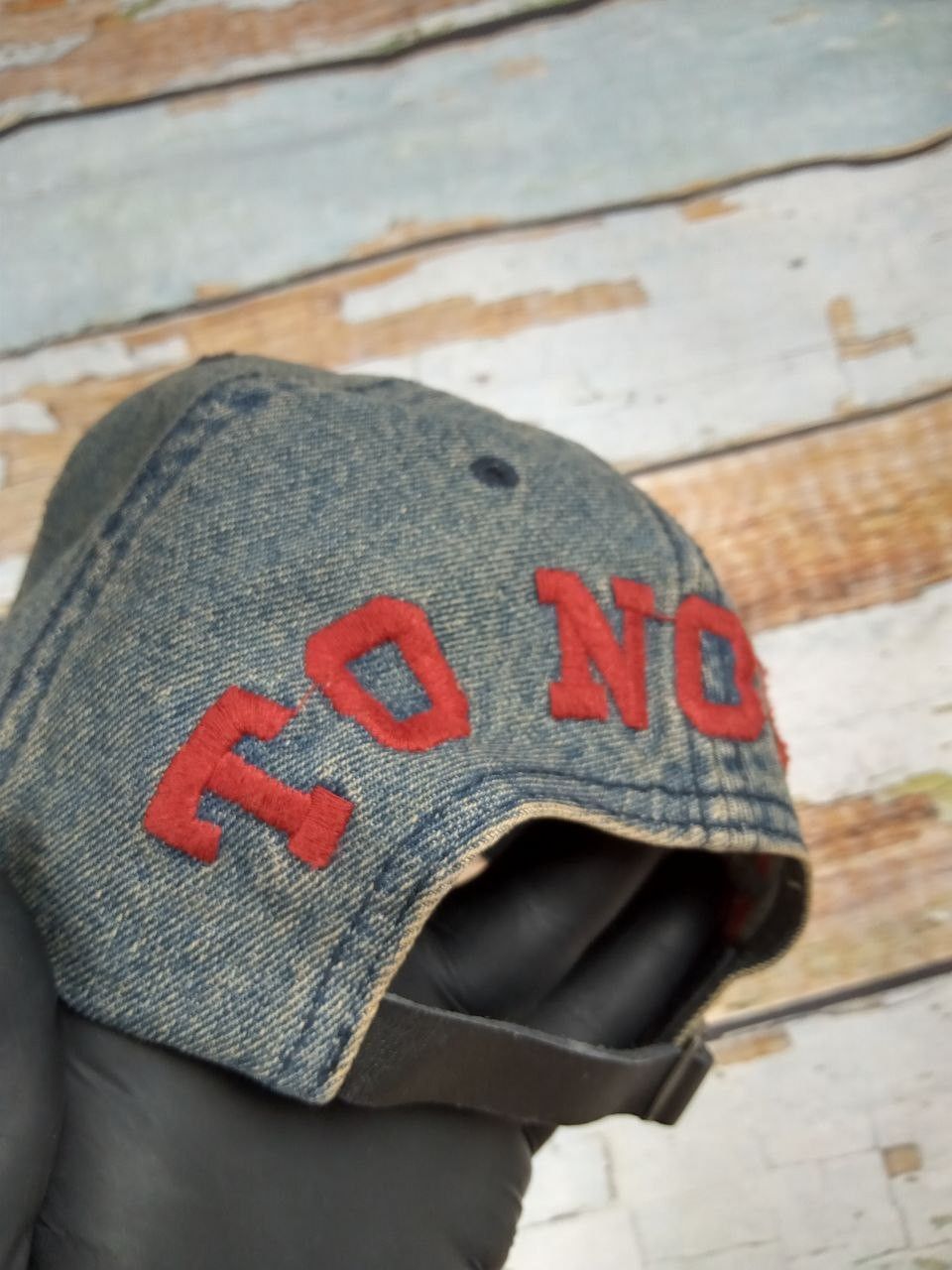 Japanese Brand Vintage JCap & Co 45 To North Moose Patch Distressed Y2k Cap Size ONE SIZE - 7 Thumbnail