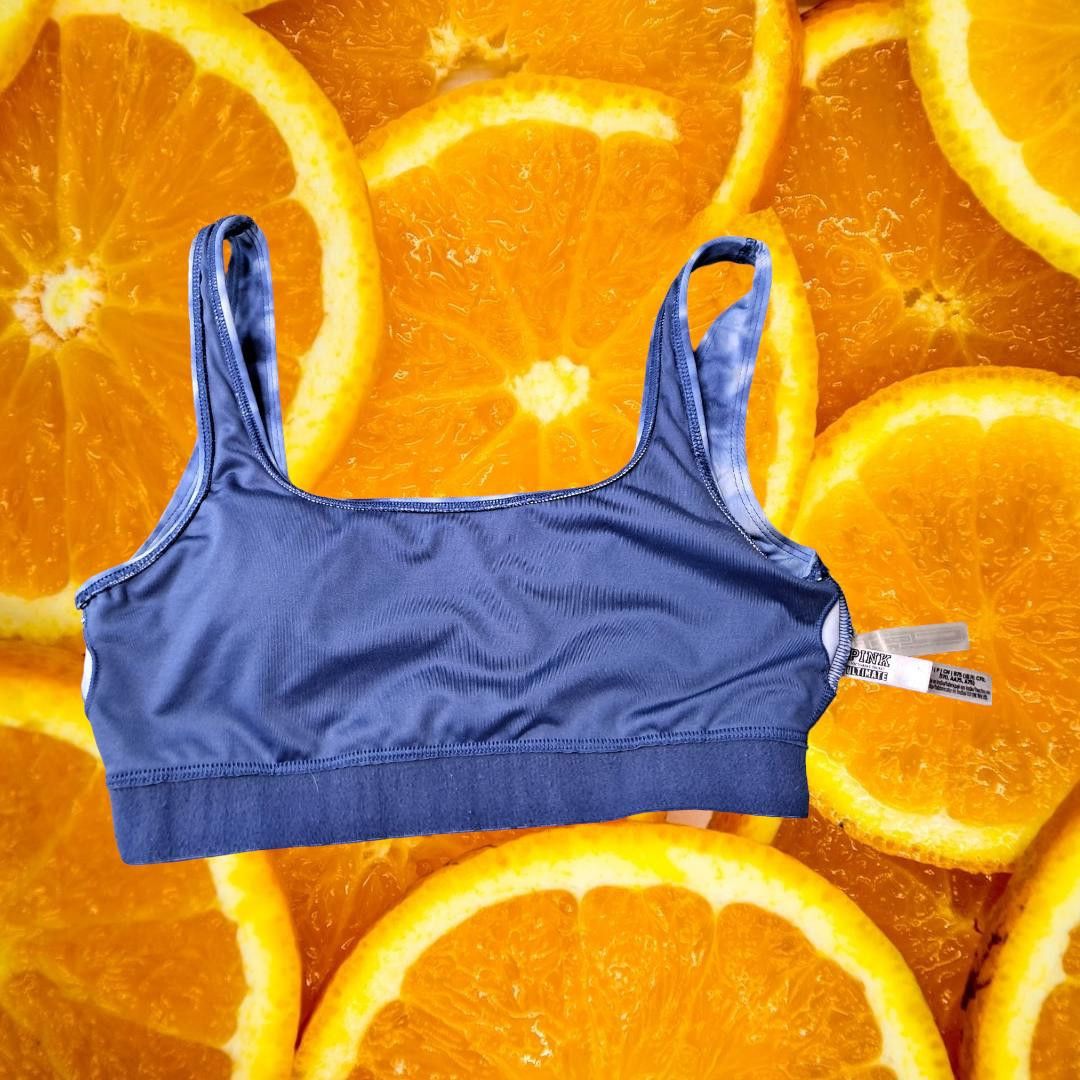 Victoria's Secret Victoria's Secret Blue Tie Dye Sports Bra Size Small Size ONE SIZE - 3 Thumbnail