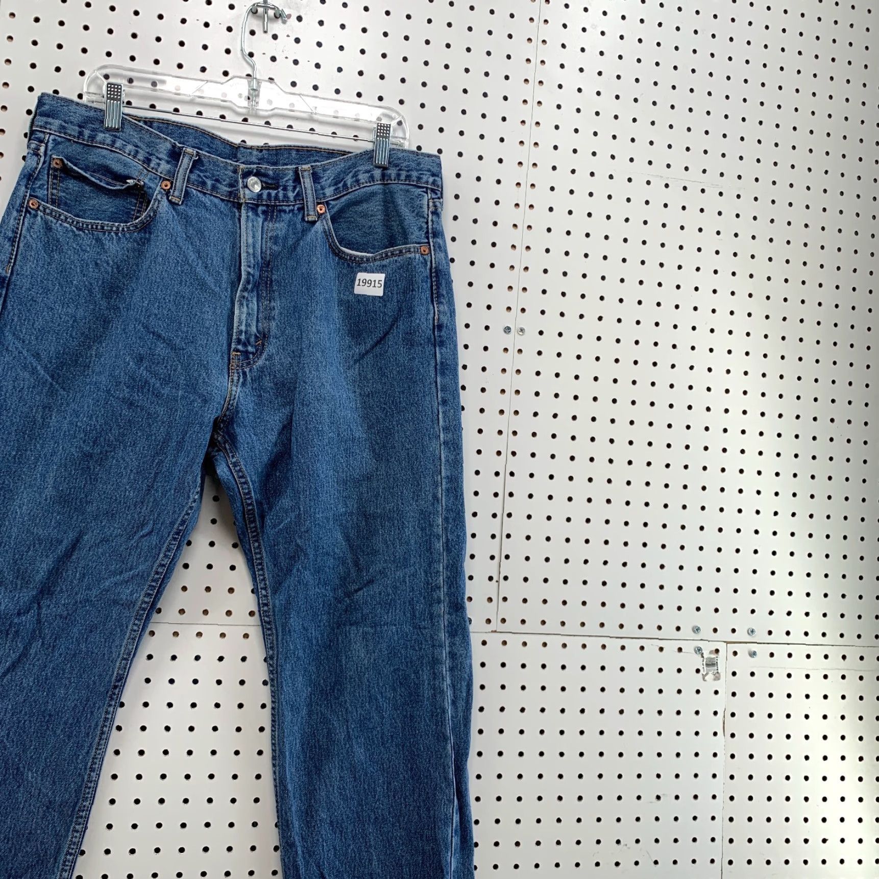 Levi's VINTAGE Levi's 505 Blue Denim Jeans Mens Size 36x30 Straight Levi's 505 Blue Denim Jeans Mens Size 36x30 Straight Leg Blue Size US 36 / EU 52 - 5 Thumbnail