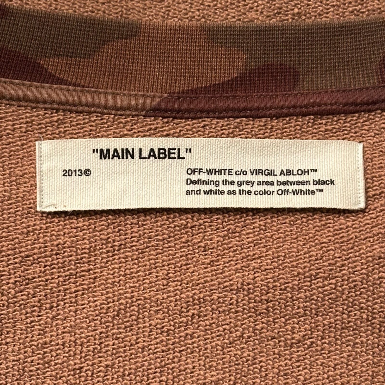Off-White Diagonal Camouflage Long Sleeve size L Pullover Sweatshirt Size US L / EU 52-54 / 3 - 2 Thumbnail