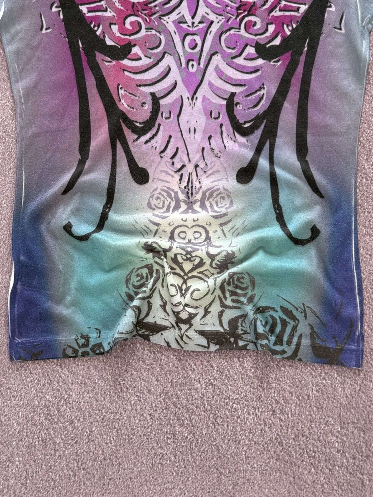 Harley Davidson Harley Davidson Cyber Grunge Y2K Glamour Print Crazy T-Shirt Size M / US 6-8 / IT 42-44 - 10 Thumbnail