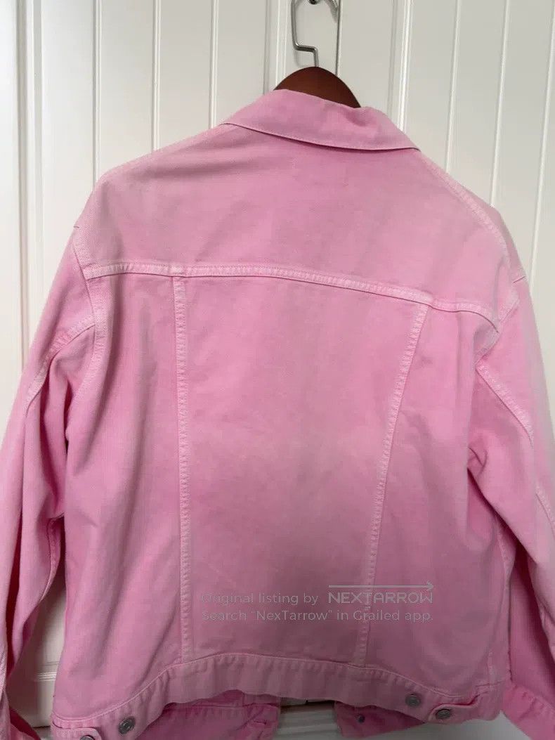 Balenciaga Balenciaga Pink denim jacket Size XXS / US 00 / IT 34 - 3 Thumbnail