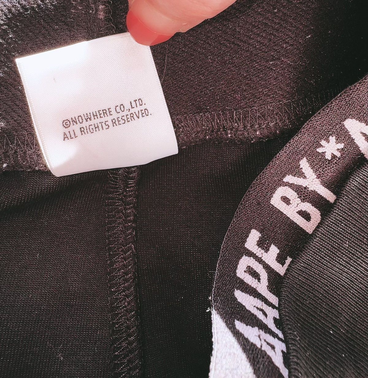 Aape × Bape Bape by A Bathing Ape® Logo embroidered Track Pants Size 26" / US 2 / IT 38 - 10 Thumbnail