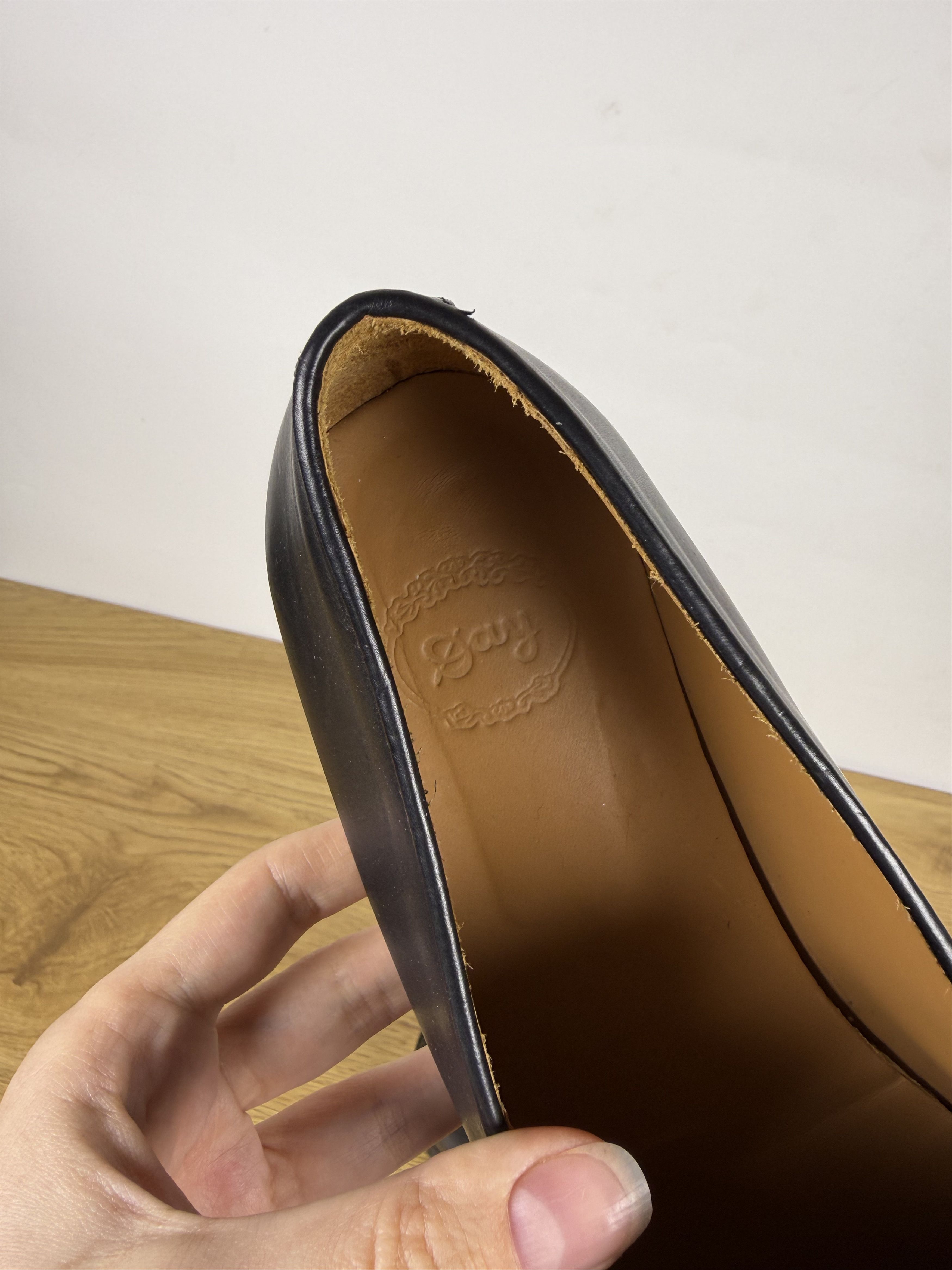 Other Women's Day Horsebit Black Leather Loafers EU40 Size US 10 / IT 40 - 7 Thumbnail