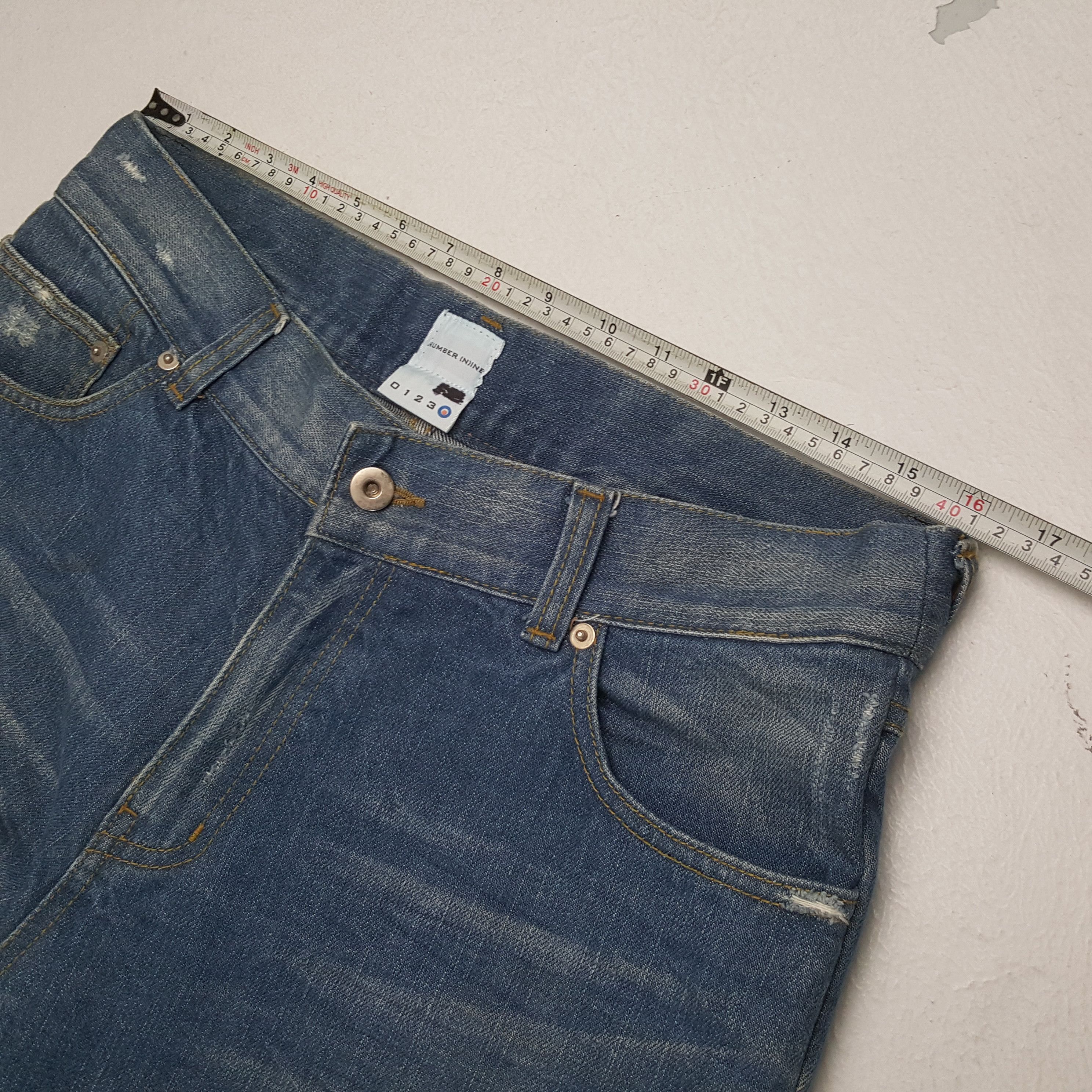 Japanese Brand NUMBER (N)INE Japanese Brand Fashion Style Jeans Size US 32 / EU 48 - 7 Thumbnail