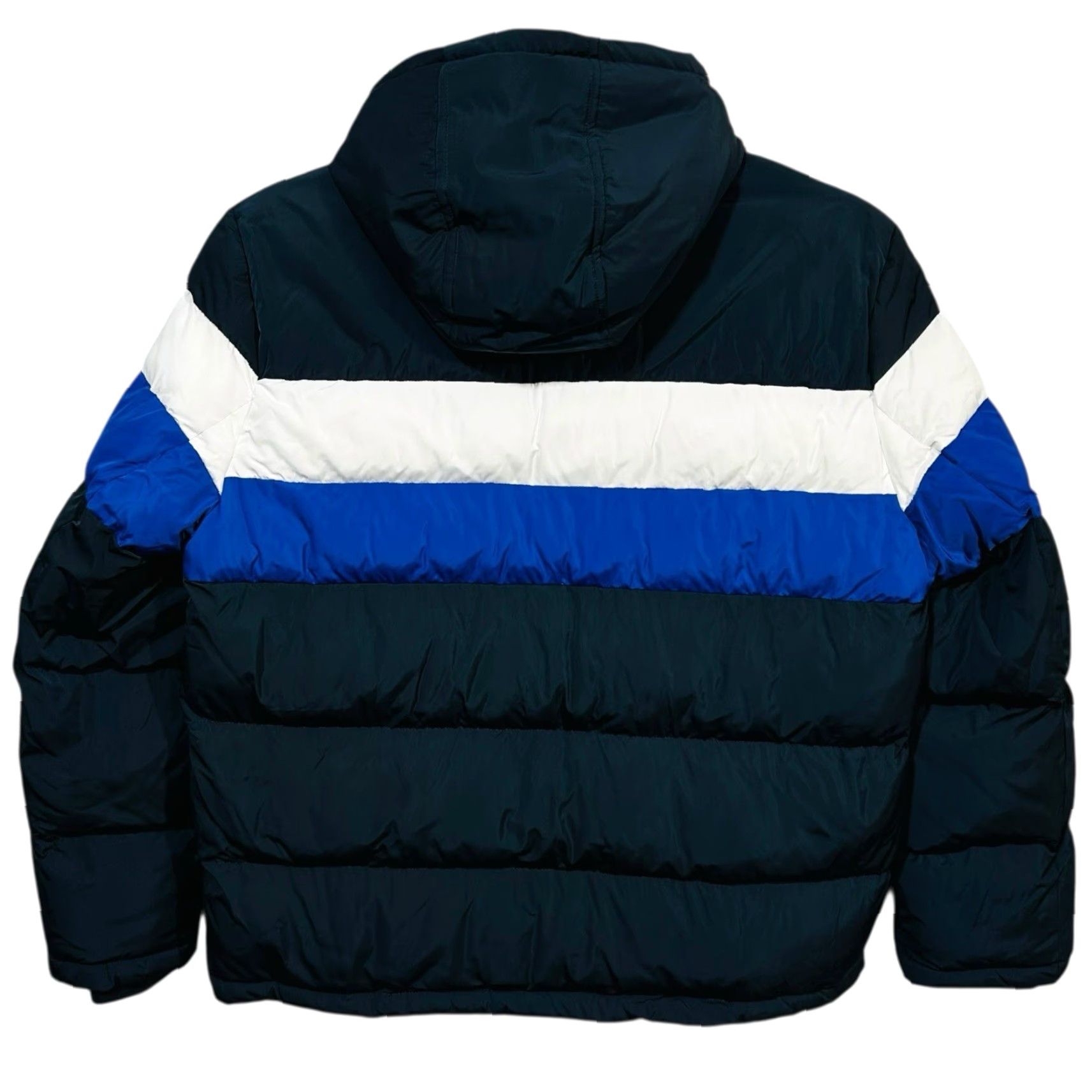 Tommy Hilfiger Tommy Hilfiger Men’s Hooded Puffer Jacket XL Blue Quilted Winter Coat Jacket Size US XL / EU 56 / 4 - 7 Thumbnail