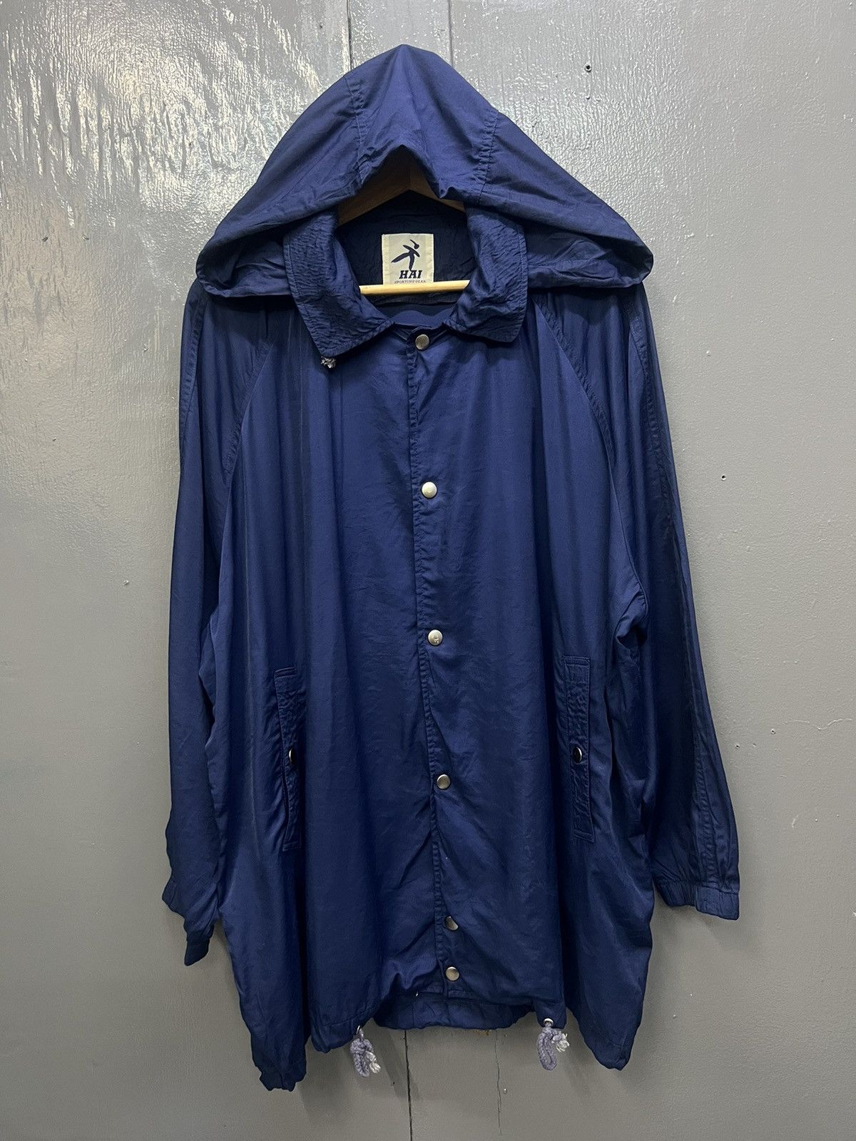 Hai Sporting Gear Hai Sporting Gear by Issey Miyake Light Jacket With Hoodie Size US XL / EU 56 / 4 - 9 Thumbnail
