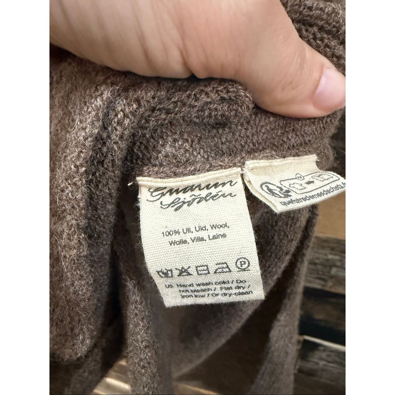 Guru Gudrun Sjoden lagenlook boho oversized wool vest size Small Size S / US 4 / IT 40 - 5 Thumbnail