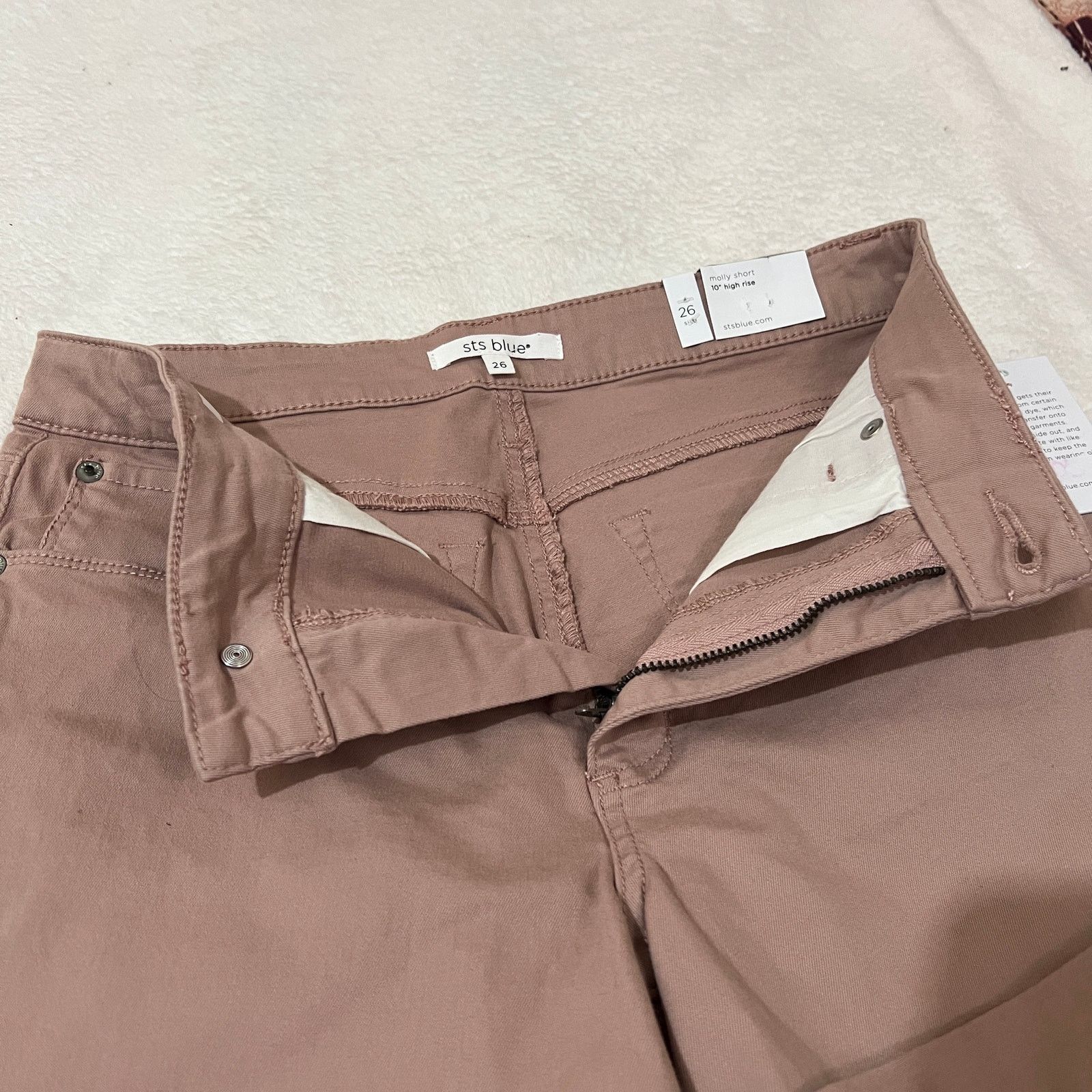 Other Molly 10" High Rise Shorts - Stitch Fix Rolled Cuff 5 Pocket Size 26" / US 2 / IT 38 - 14 Thumbnail