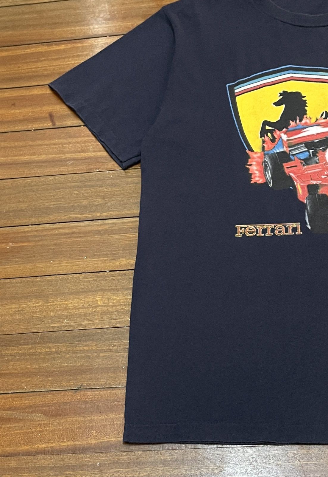 Ferrari × Vintage Rare Design Vintage Formula One Ferrari T-shirt 2000s Size US L / EU 52-54 / 3 - 5 Thumbnail