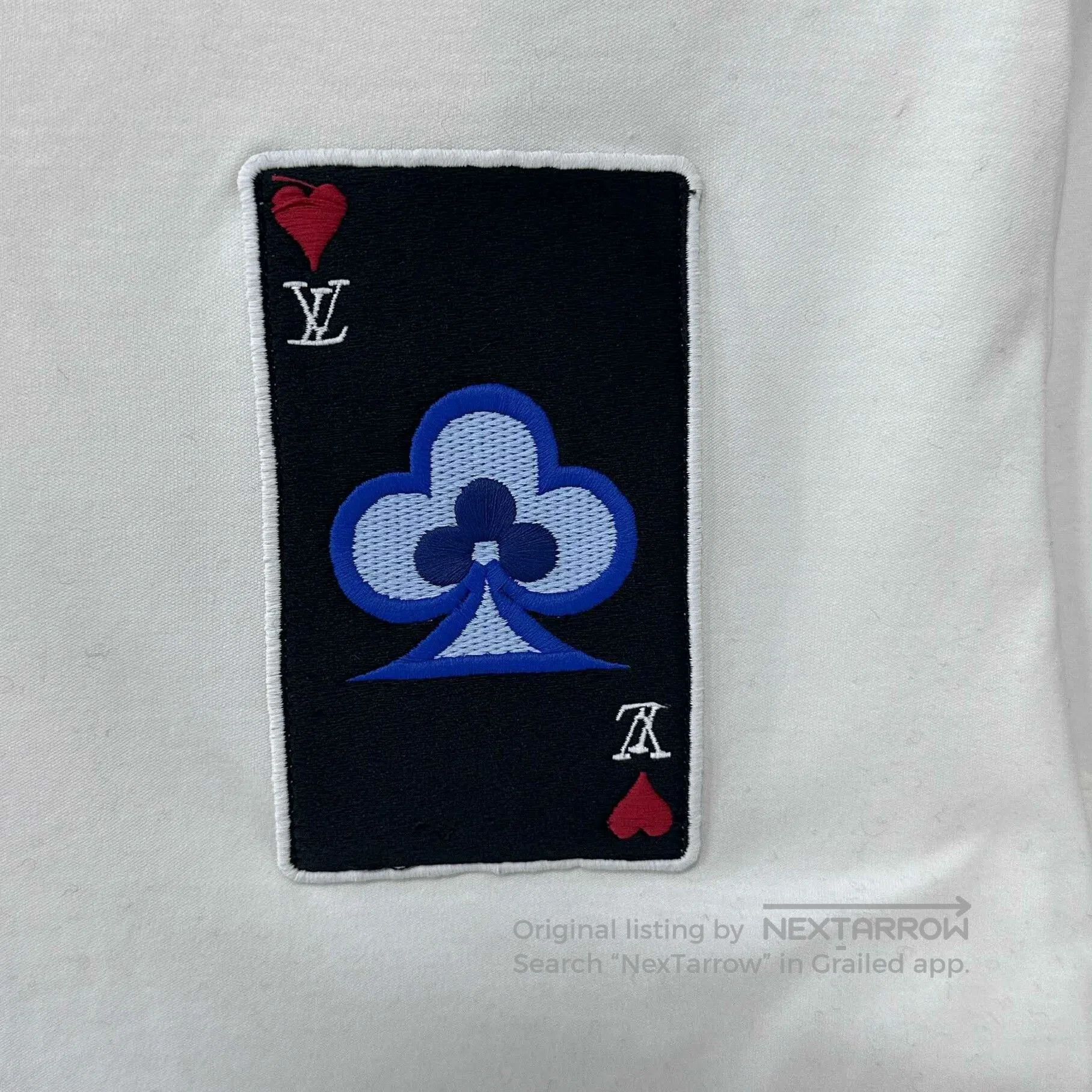 Louis Vuitton Louis Vuitton Embroidered Poker Logo Tee. Size US M / EU 48-50 / 2 - 6 Thumbnail