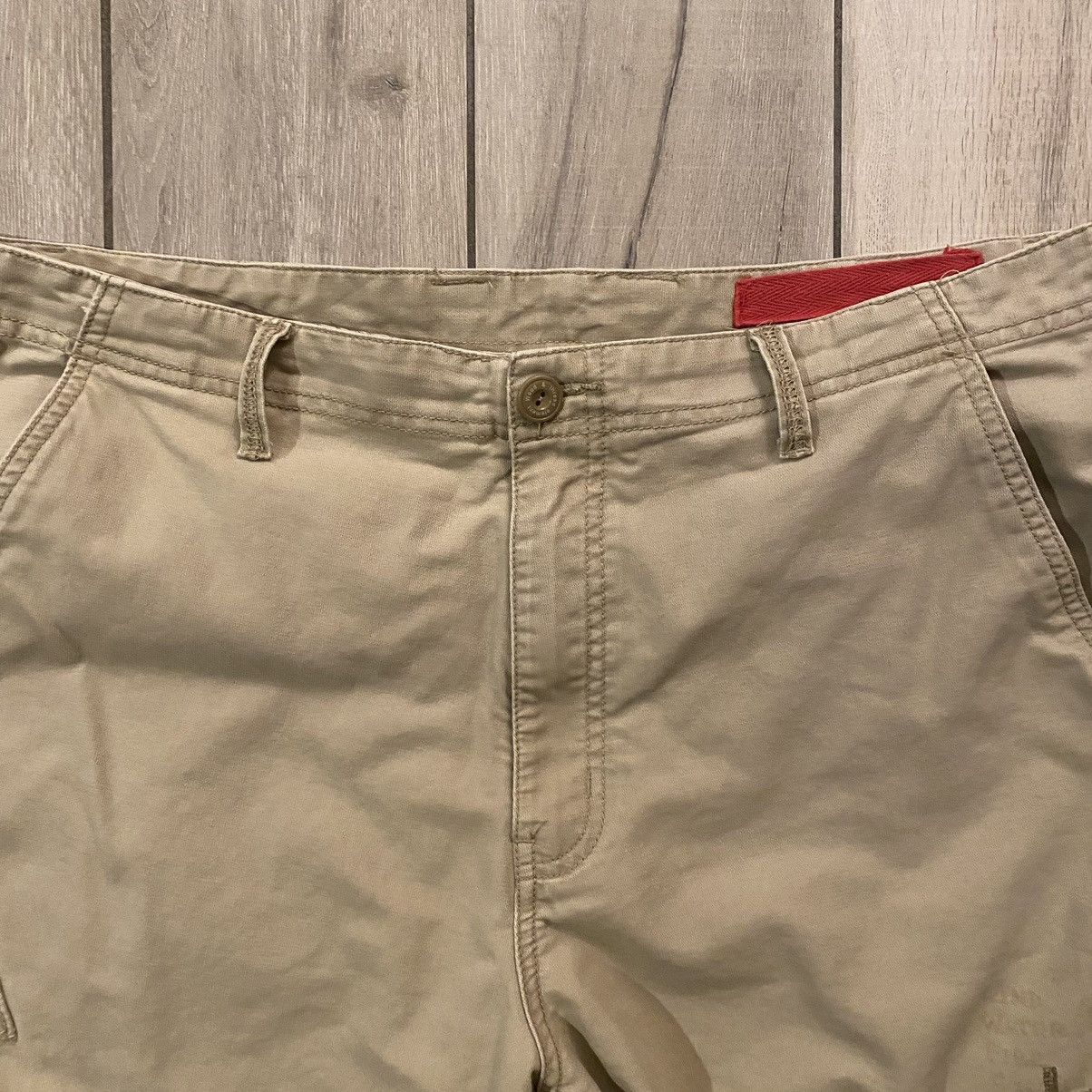 Element × JNCO × Southpole Vintage Y2K Earth Tone Tan Element Baggy Cargo Shorts 38 Size US 38 / EU 54 - 18 Thumbnail